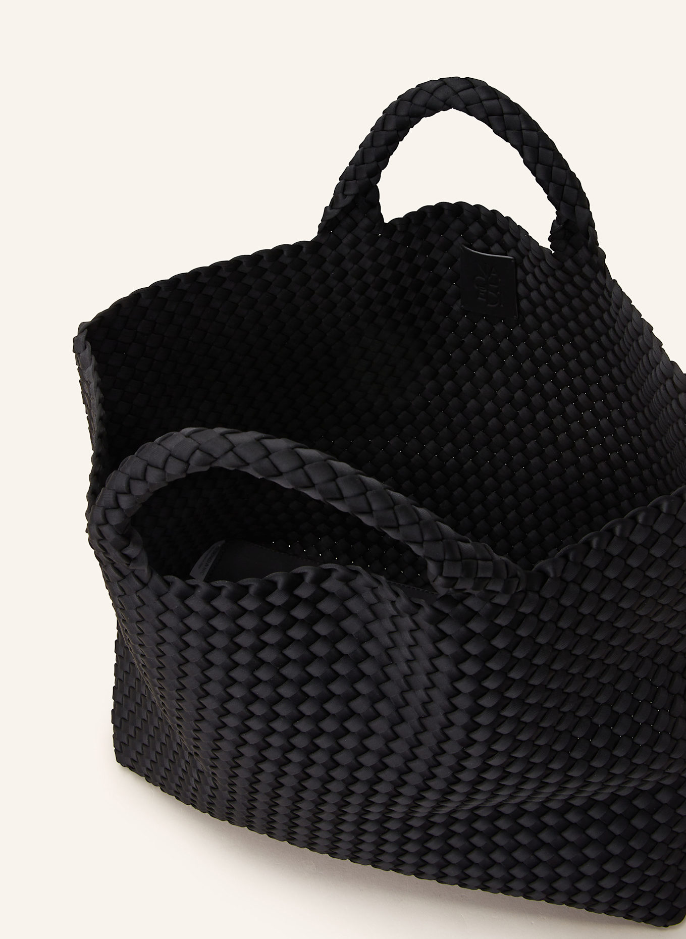 Naghedi Handtasche ST BARTHS LARGE mit Pouch: SCHWARZ