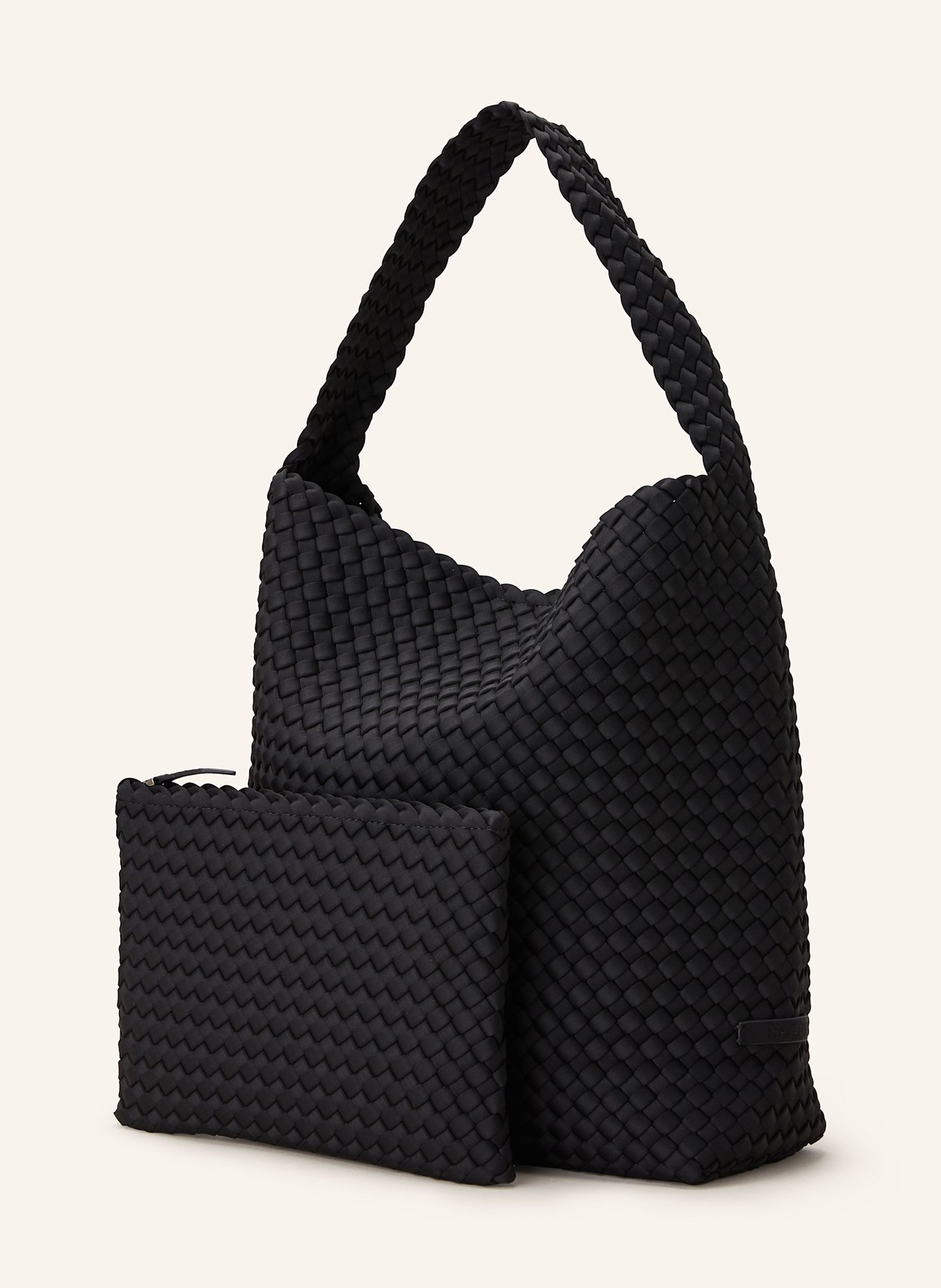 Naghedi Vaková kabelka MEDIUM s pouzdrem: ČERNÁ