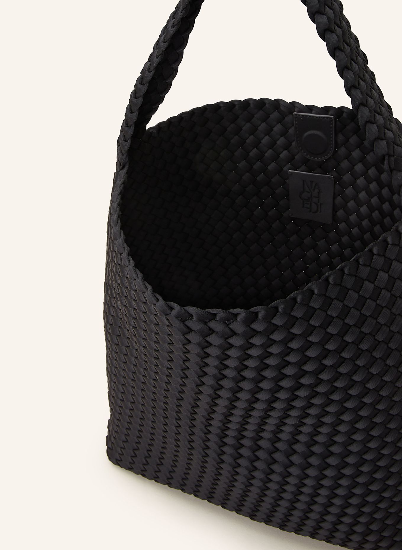 Naghedi Vaková kabelka MEDIUM s pouzdrem: ČERNÁ