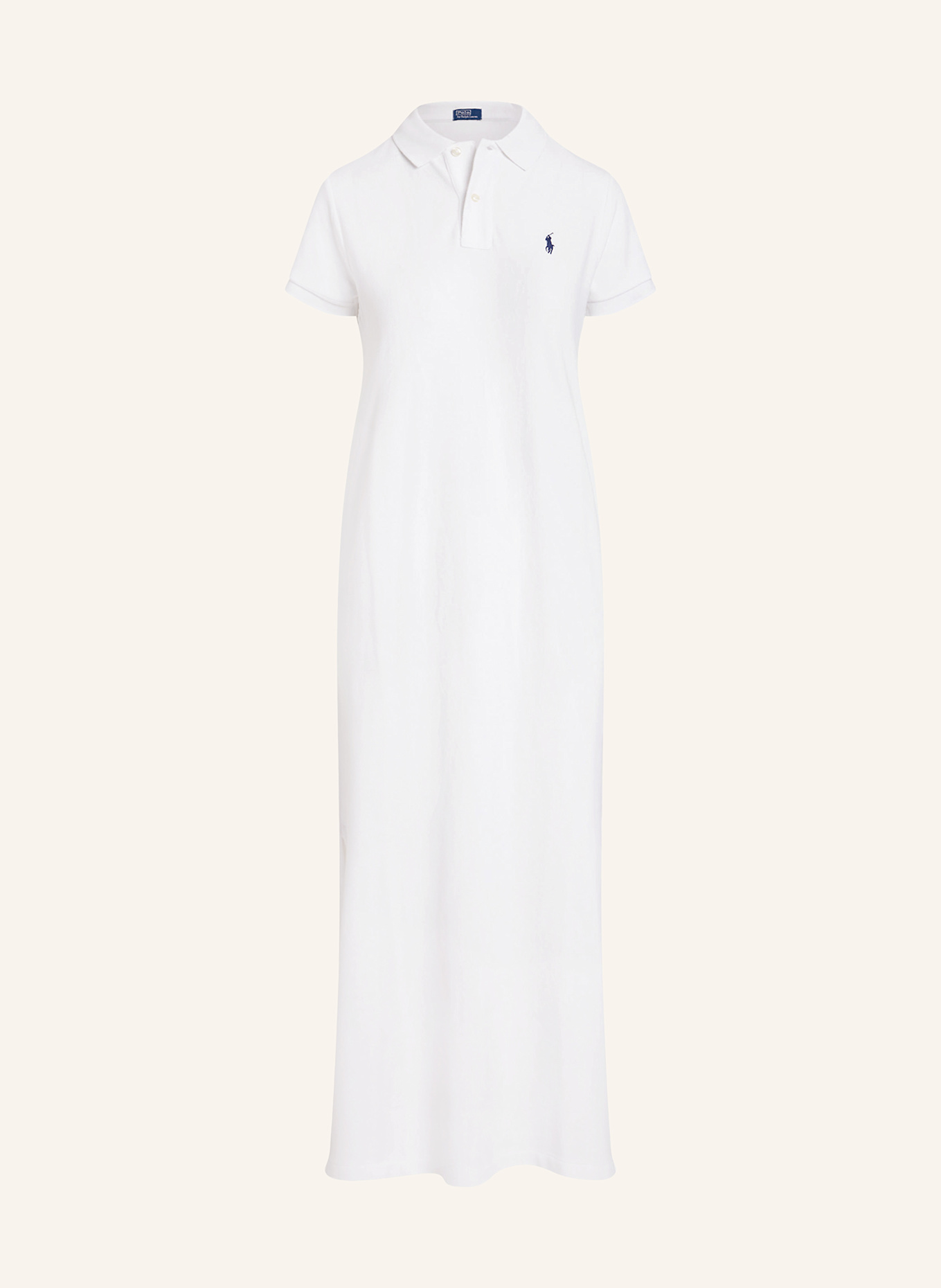 Body Polo Bebê Brandili Liso Vermelho Piqué-Polokleid: WEISS