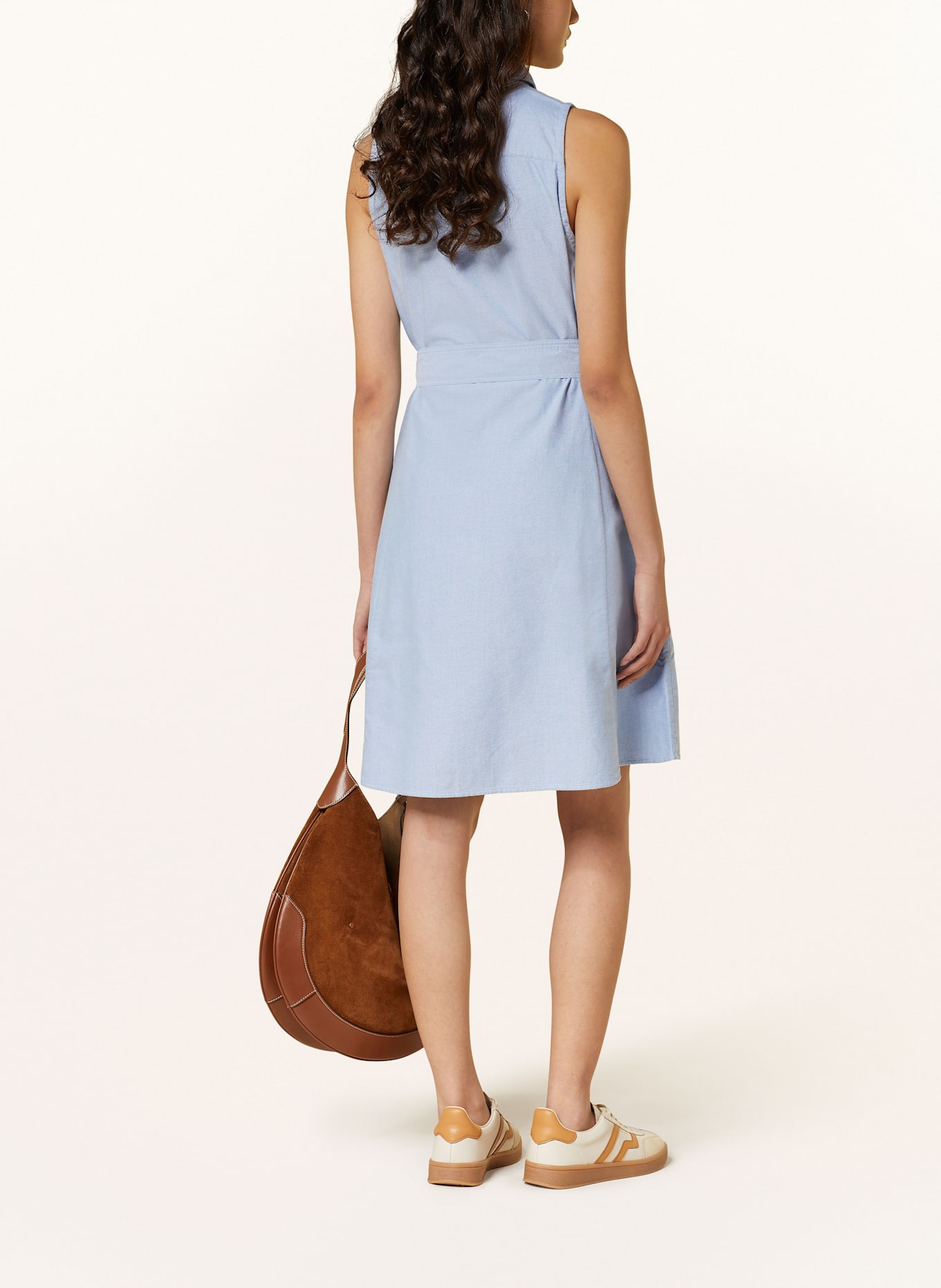 POLO RALPH LAUREN Hemdblusenkleid: HELLBLAU