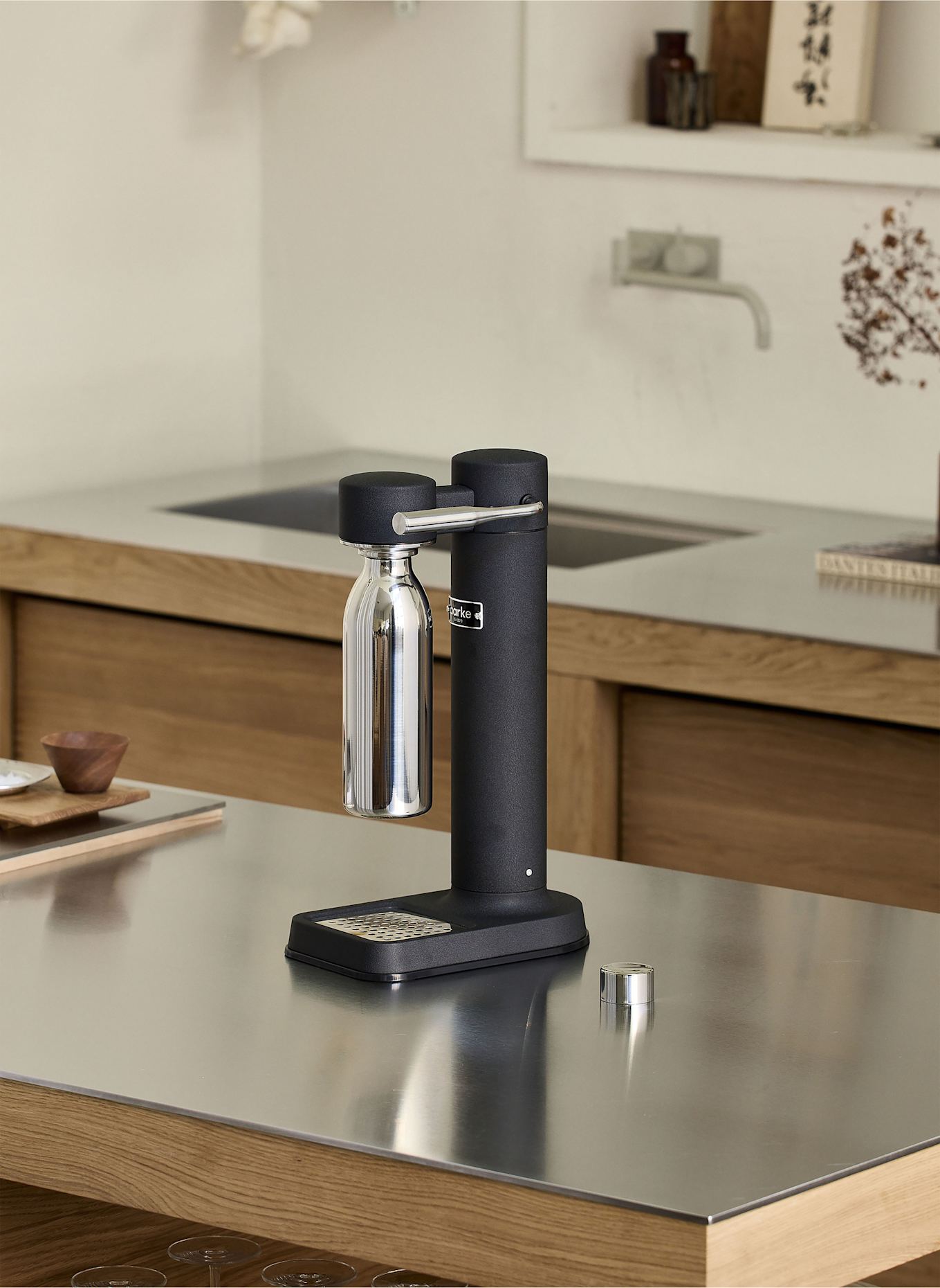 aarke Isolierflasche für Wassersprudler: SILBER