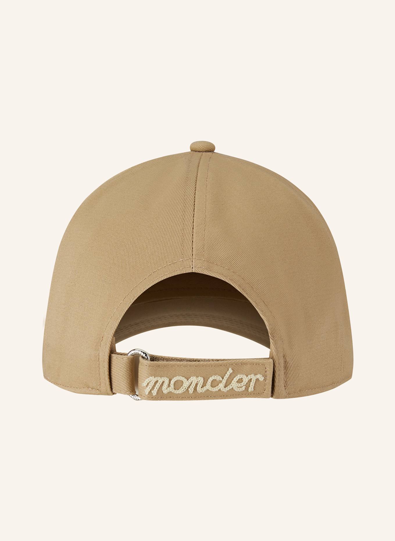 MONCLER Cap BASEBALL: BEIGE