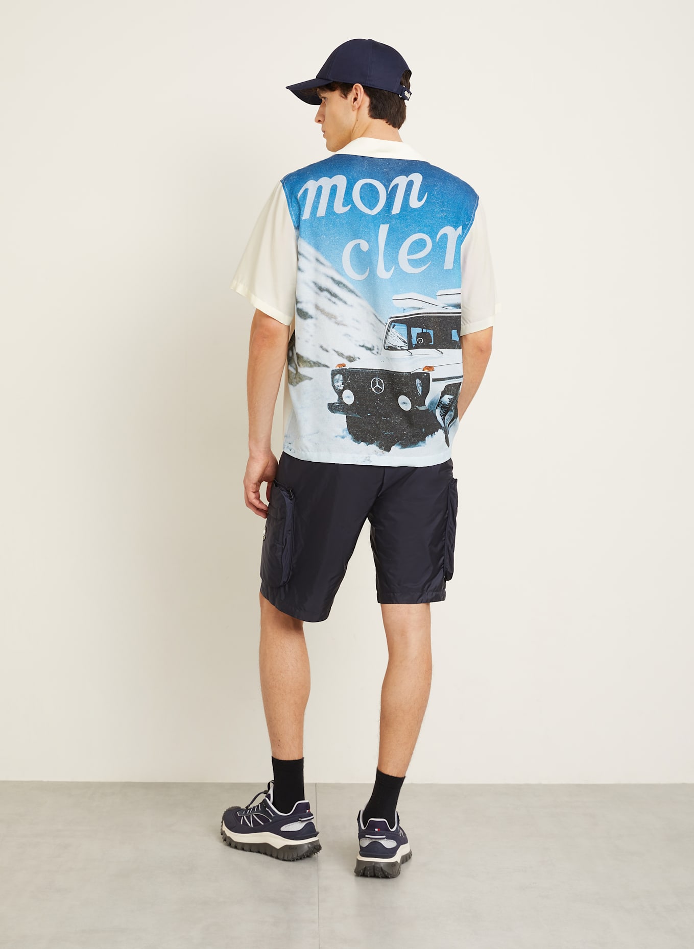 MONCLER Hemd Comfort Fit: ECRU