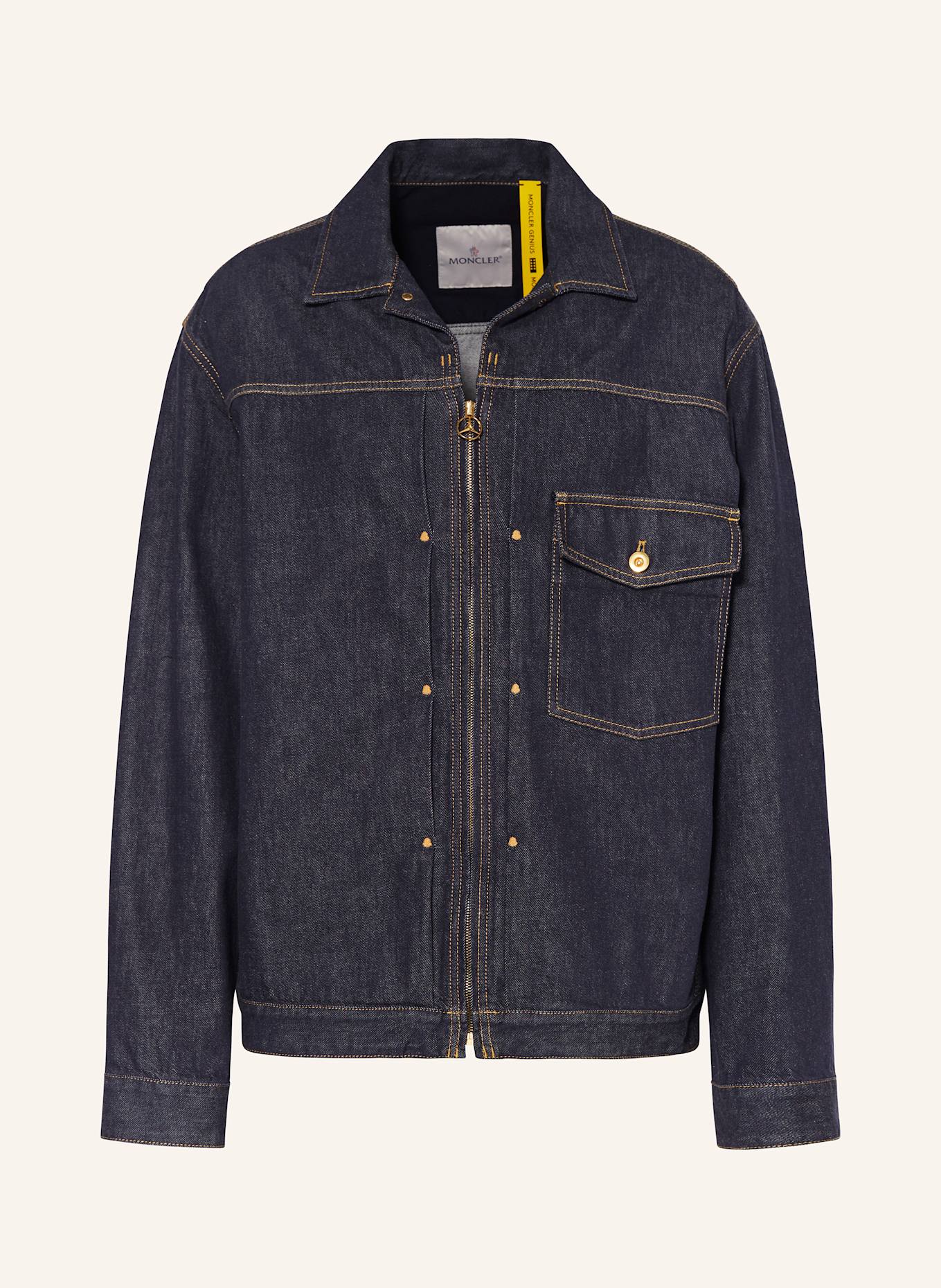 MONCLER Jeansjacke NEPIT: DUNKELBLAU