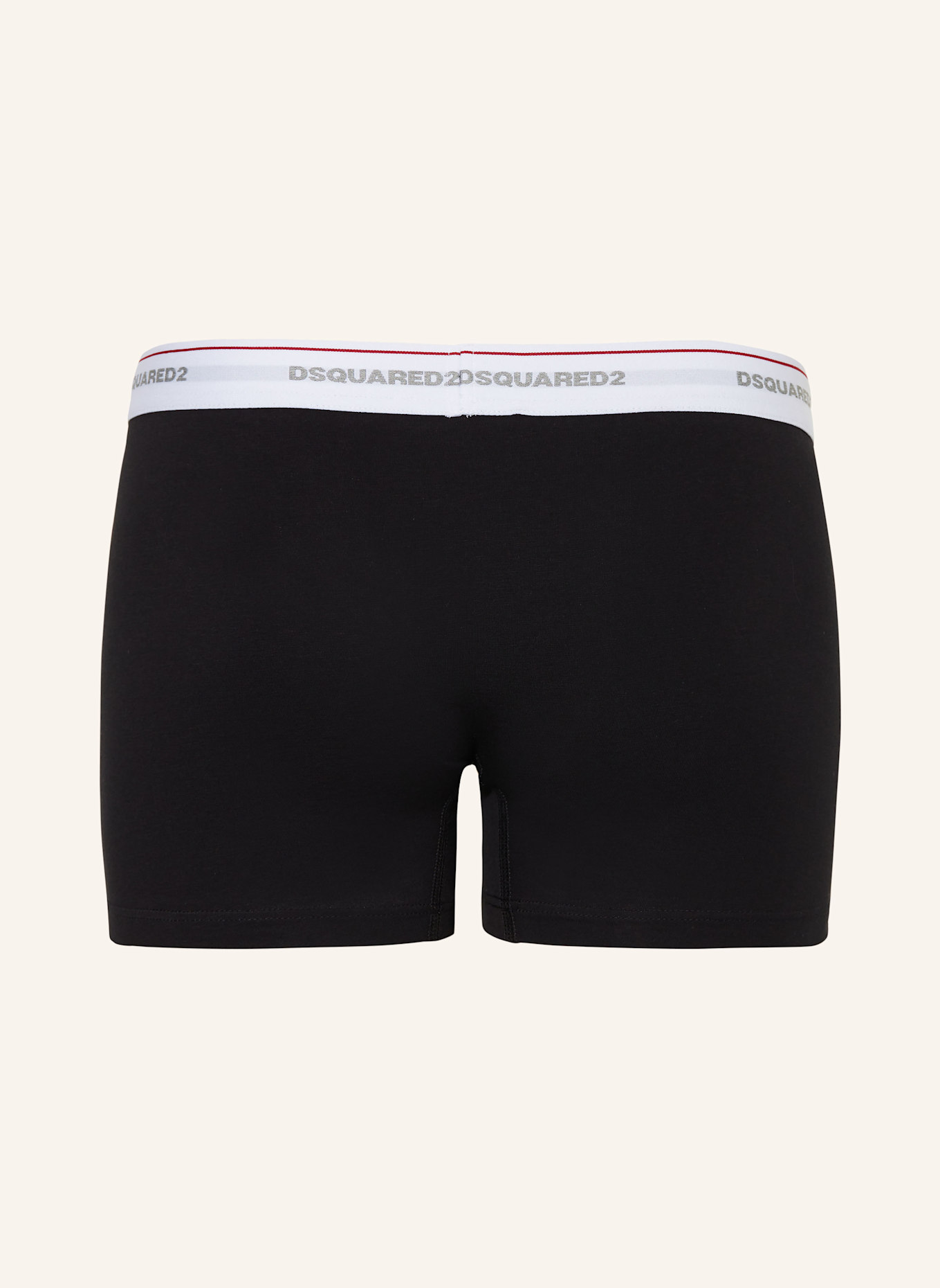DSQUARED2 3er-Pack Boxershorts: SCHWARZ