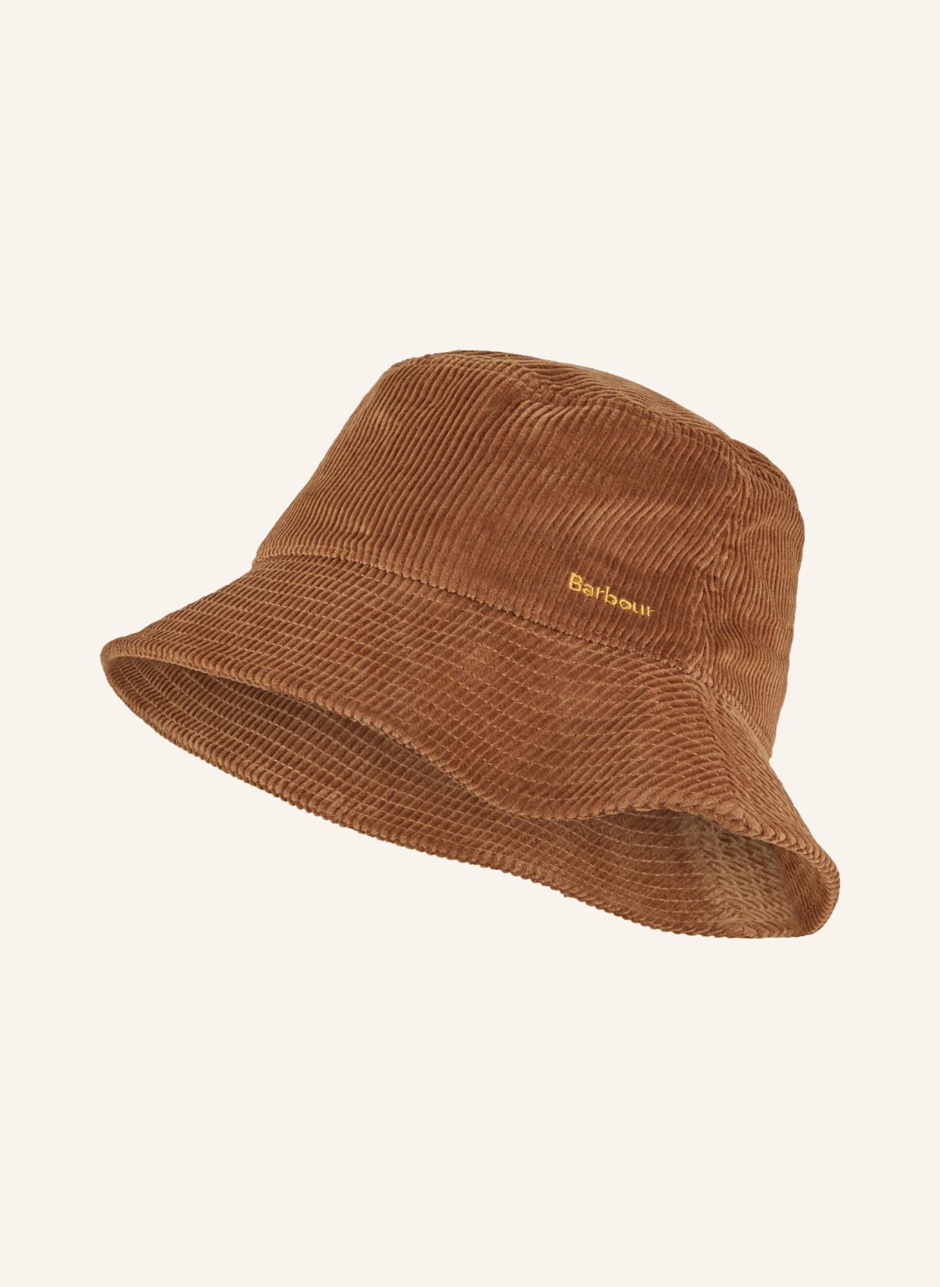 Barbour Bucket-Hat EBBERSTON aus Cord: KHAKI