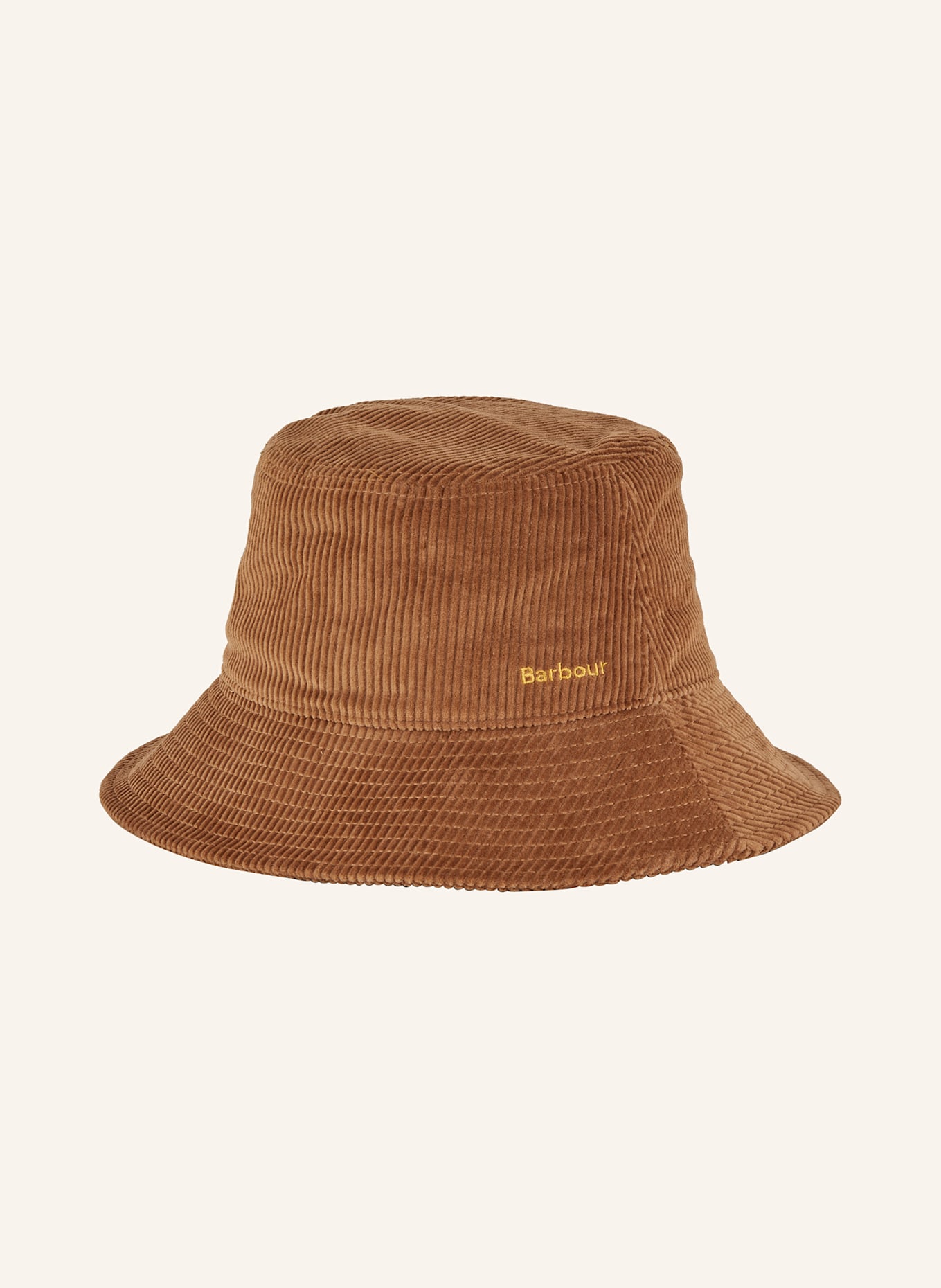 Barbour Bucket-Hat EBBERSTON aus Cord: KHAKI
