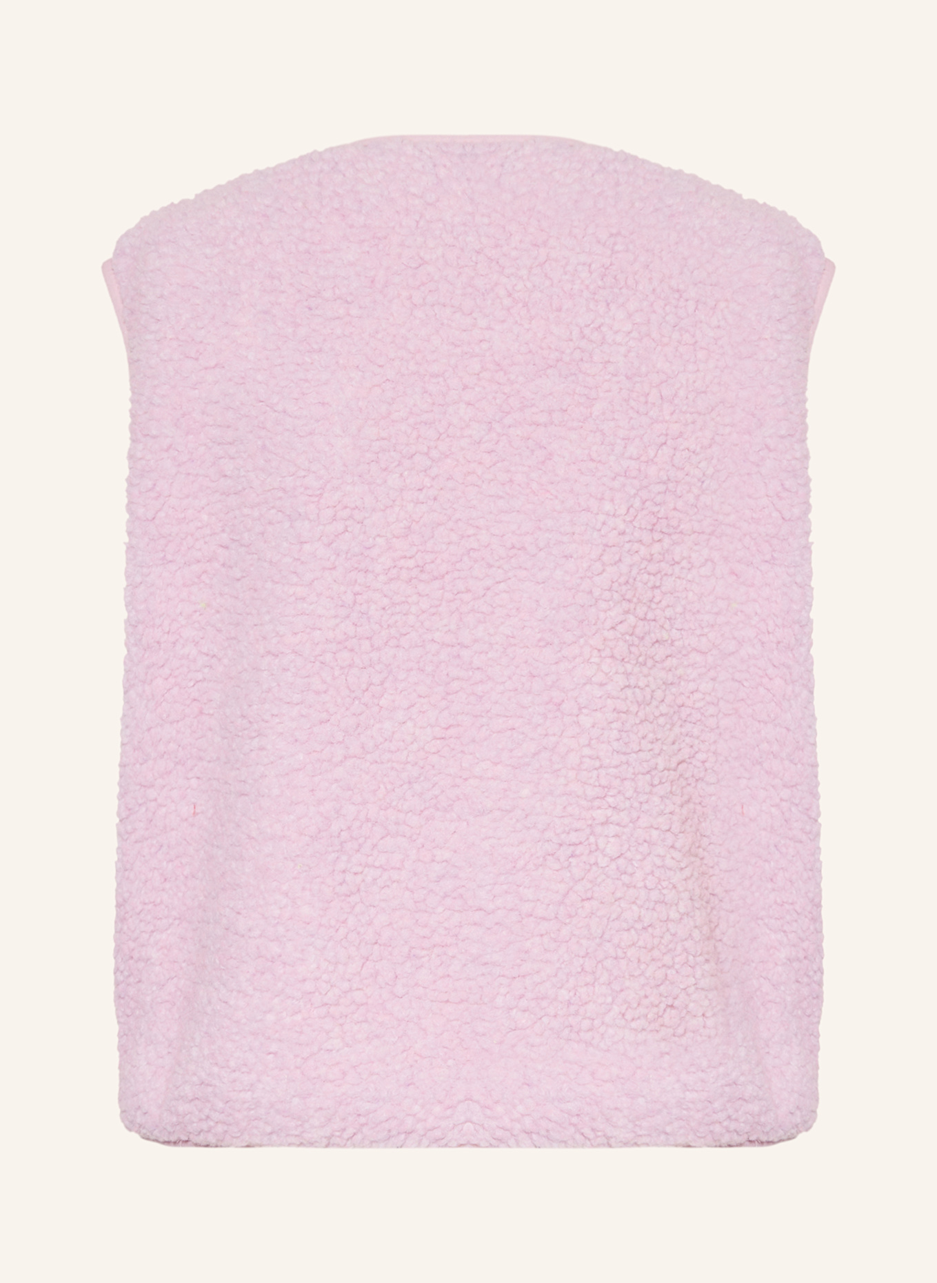 American Vintage Teddyfell-vest: ROZE