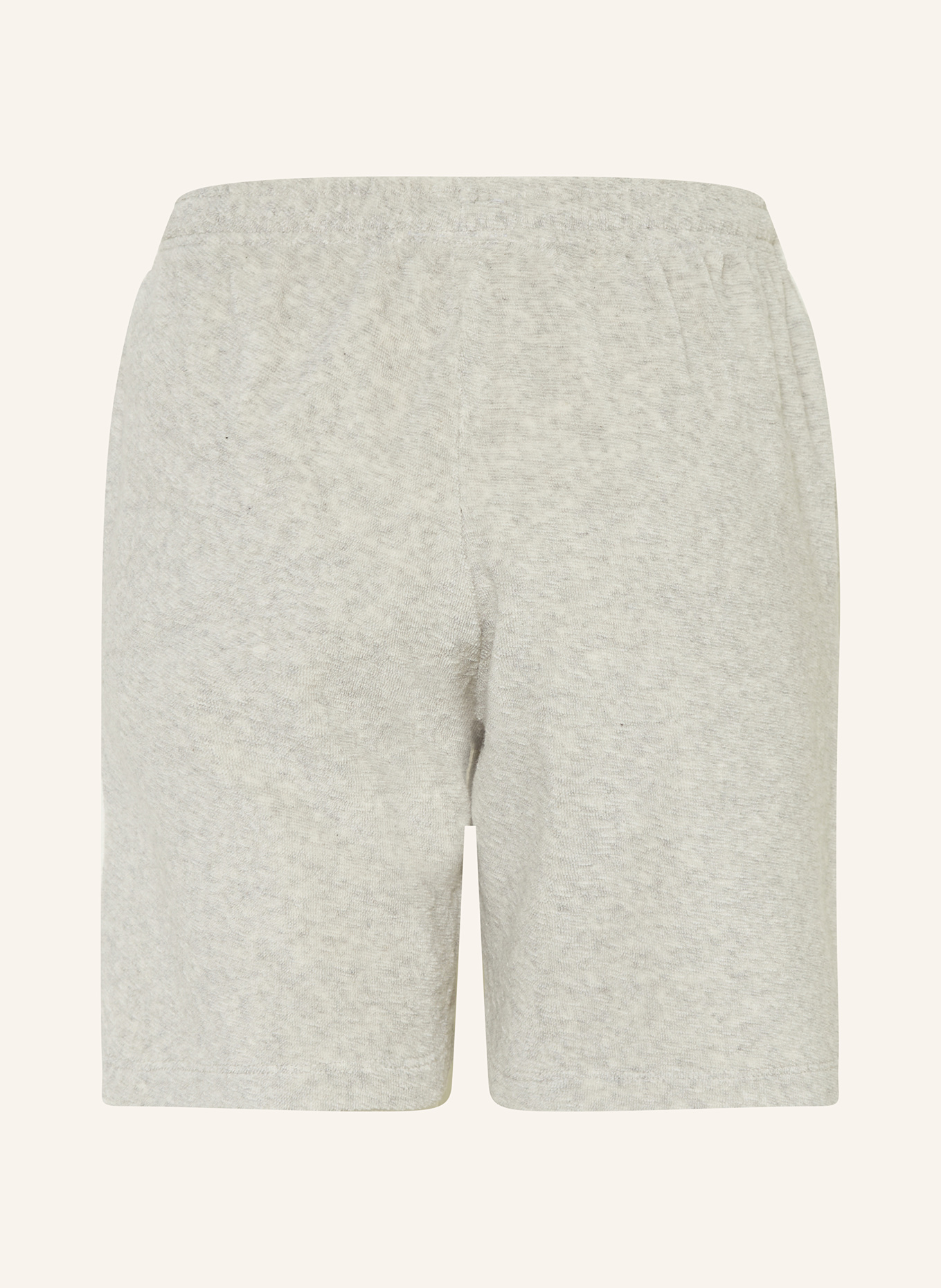 American Vintage Shorts aus Frottee: HELLGRAU