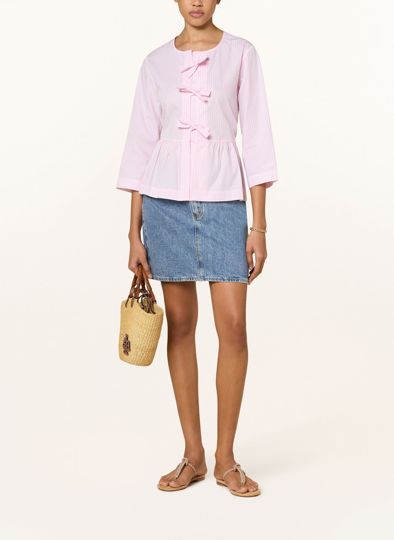 Rich & Royal Bluse: ROSA / WEISS