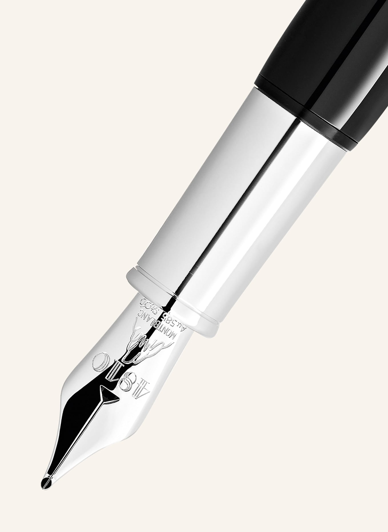 MONTBLANC Cartridge fountain pen HERITAGE ROUGE ET NOIR BABY SPECIAL EDITION BLACK: BLACK