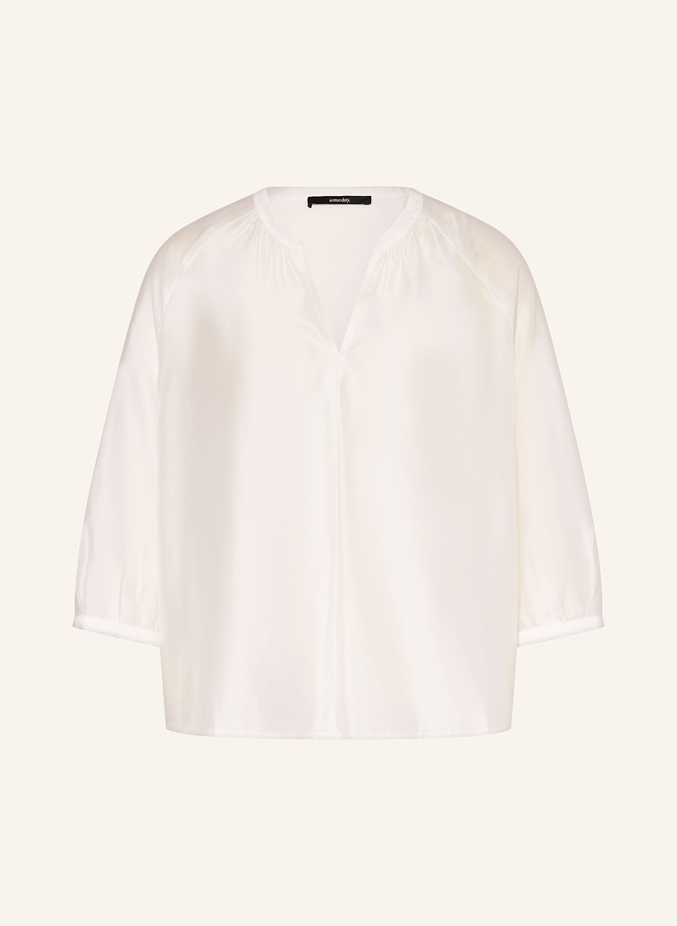 someday Bluzka ZAMUDRA z rękawami 3/4: ECRU