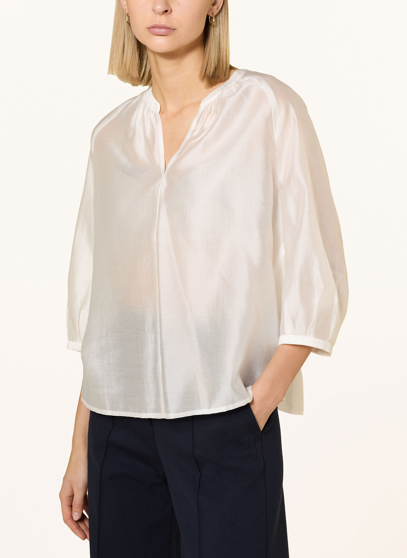 someday Bluzka ZAMUDRA z rękawami 3/4: ECRU