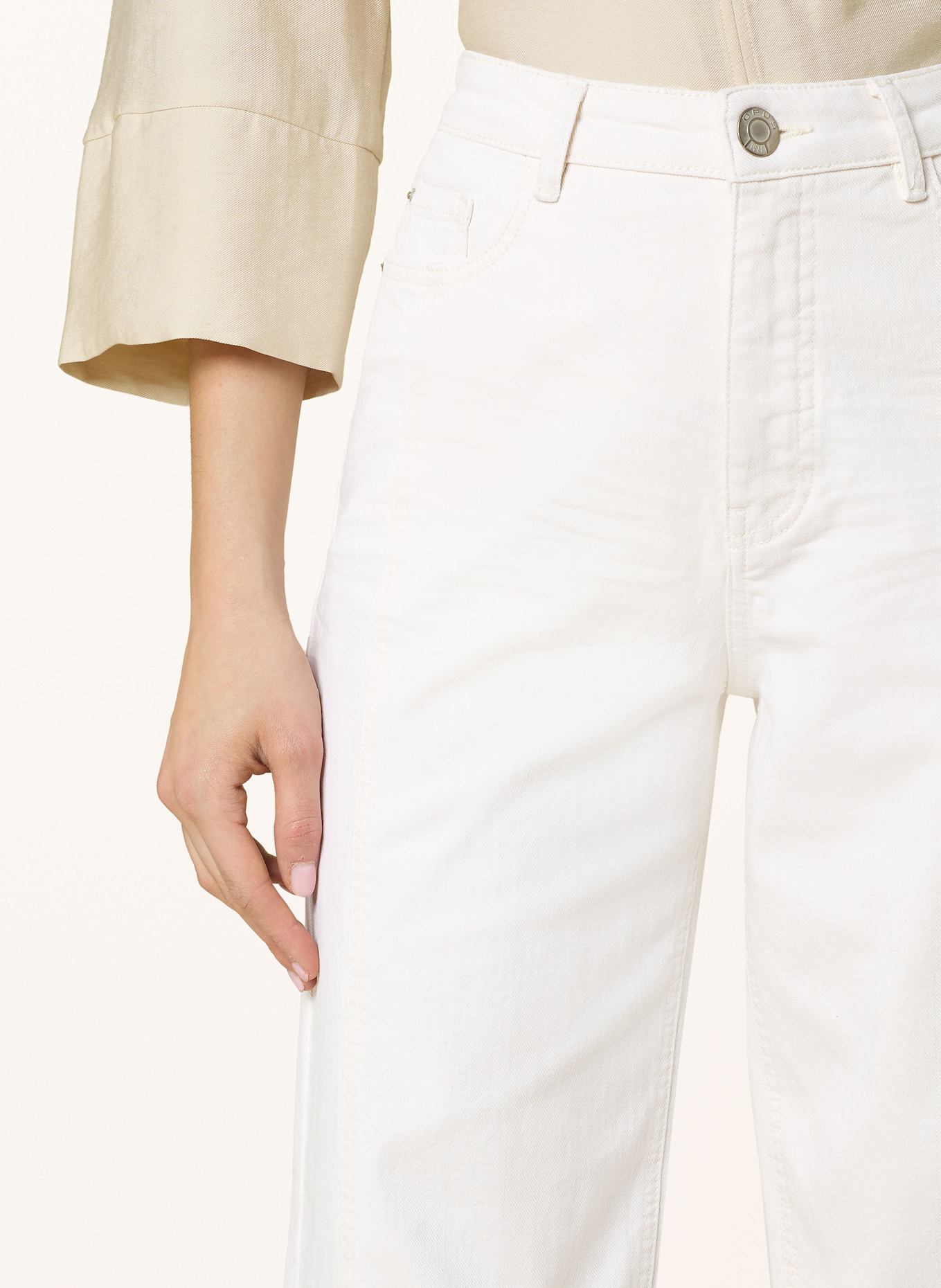 OPUS 7/8-Jeans LOLAH: CREME