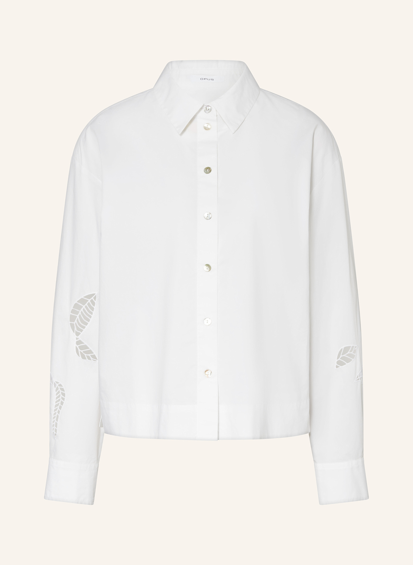 OPUS Hemdbluse FOTANIS: WEISS