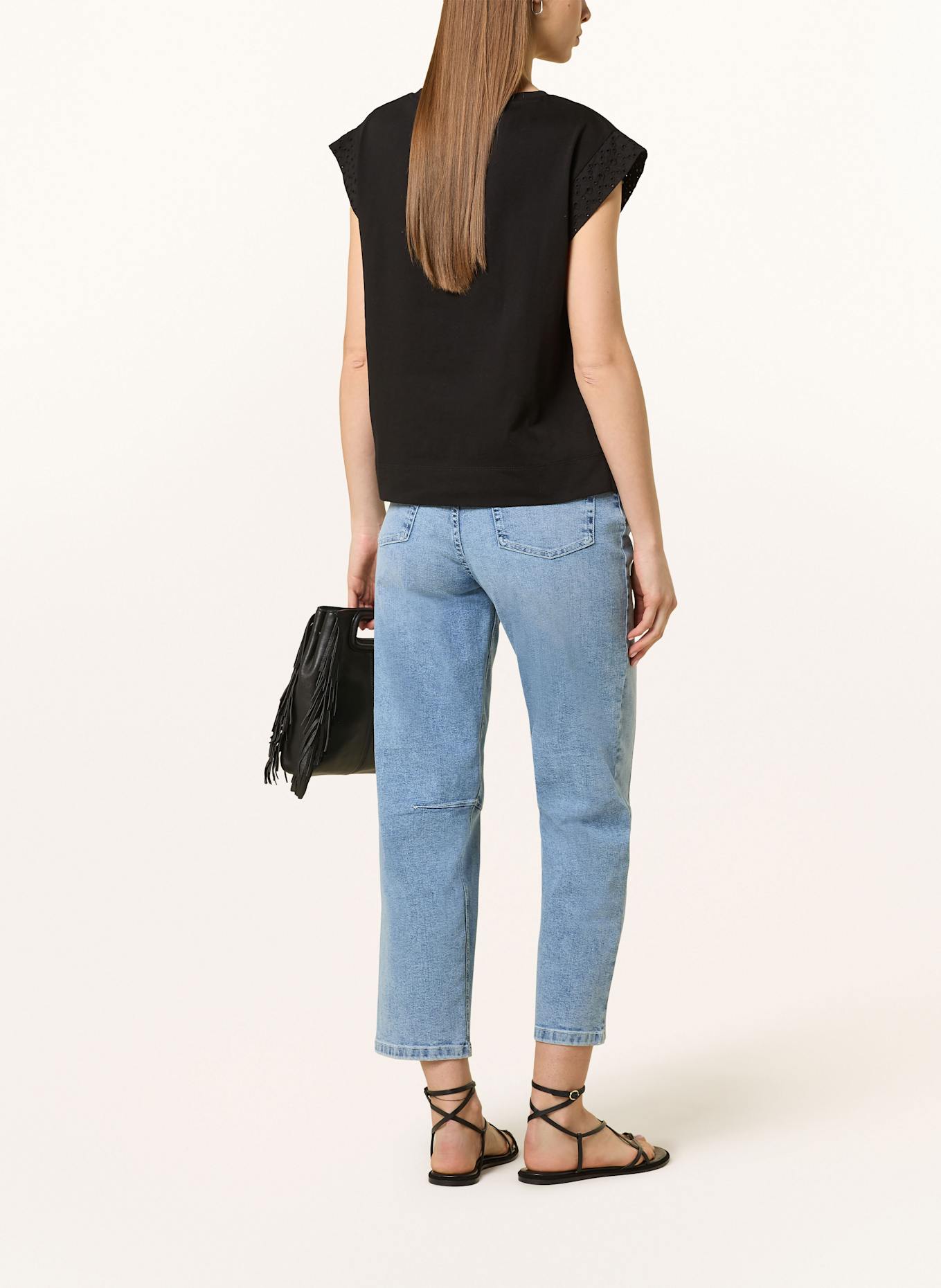 OPUS T-shirt SALLSO: NOIR