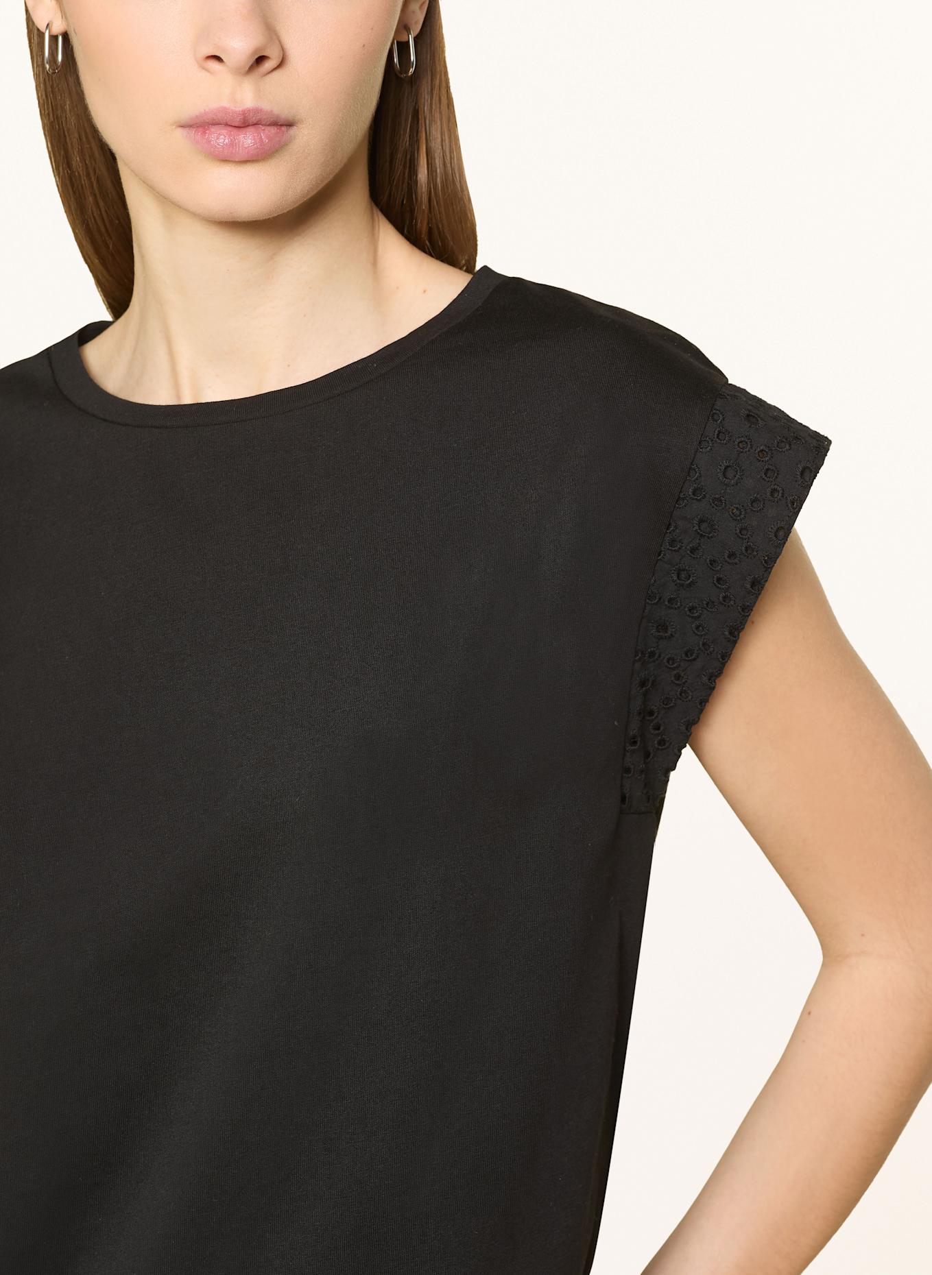 OPUS T-shirt SALLSO: NOIR