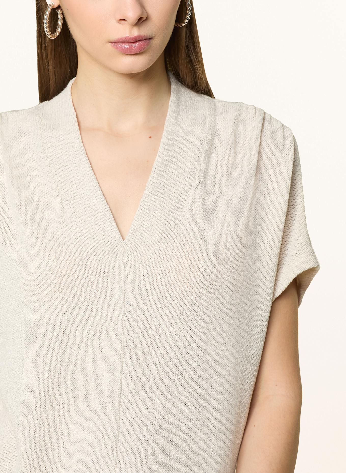 OPUS Strickshirt SOFRANKA: CREME