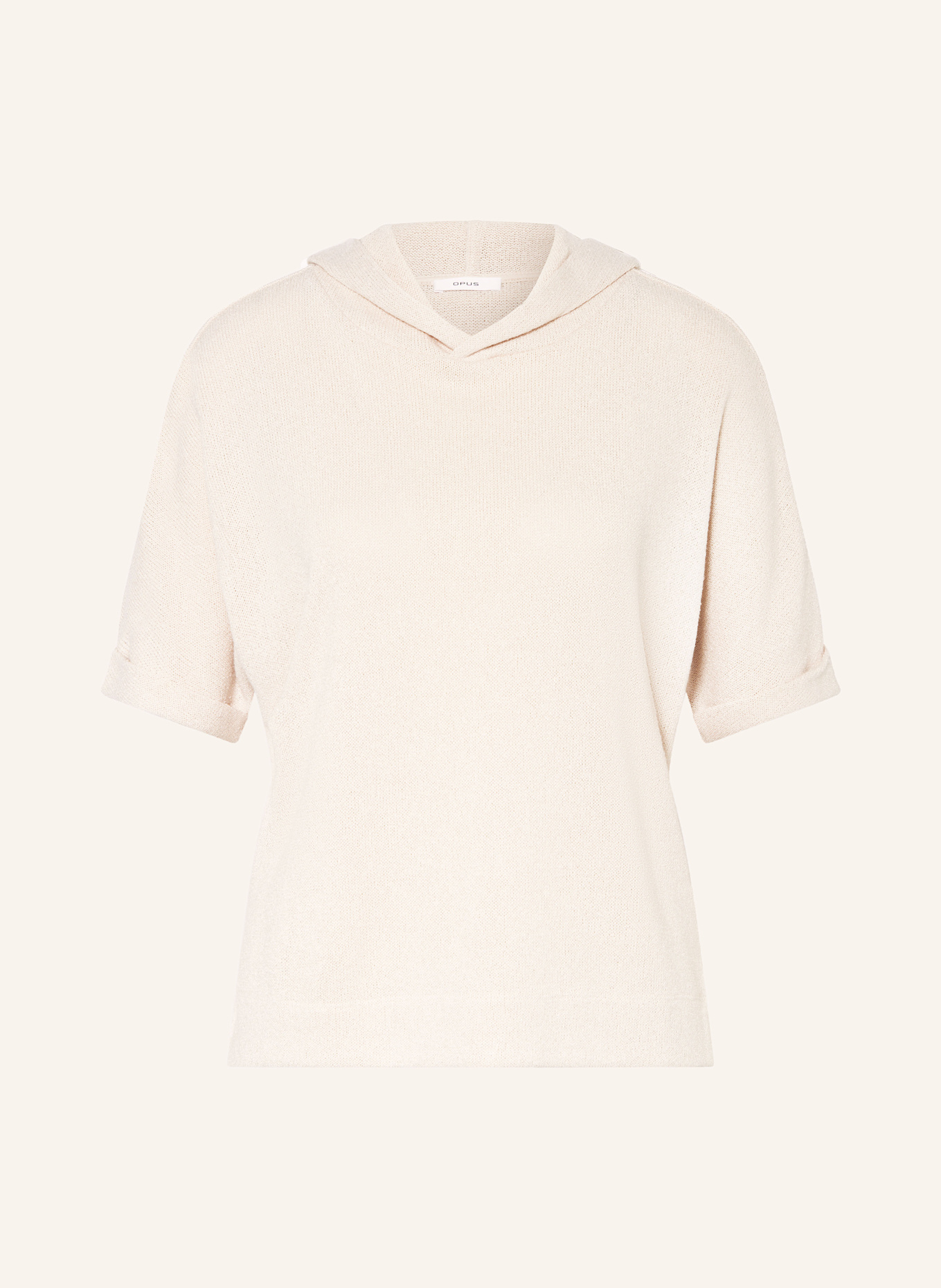 OPUS Strickshirt SEDINI: CREME