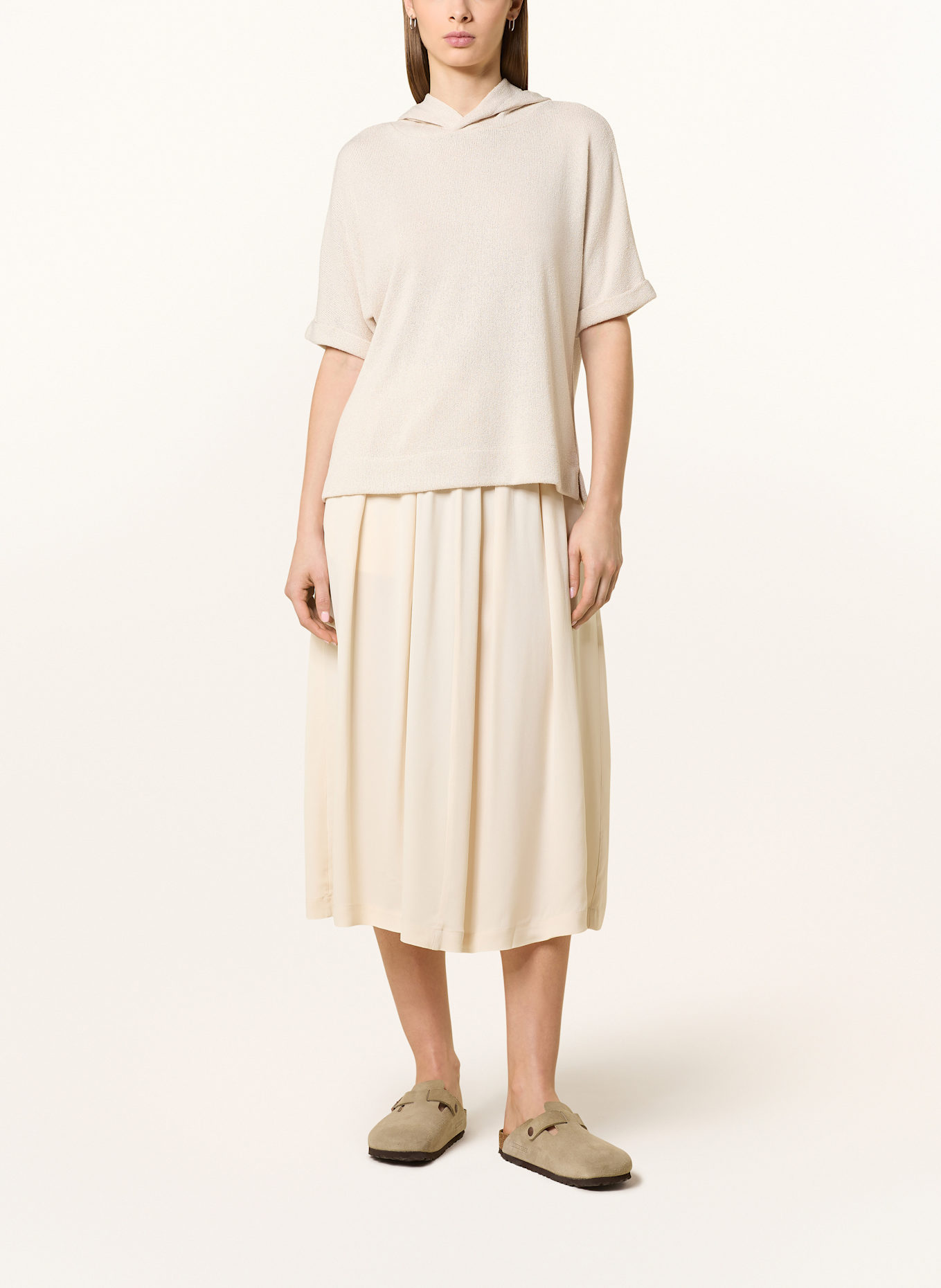 OPUS Strickshirt SEDINI: CREME