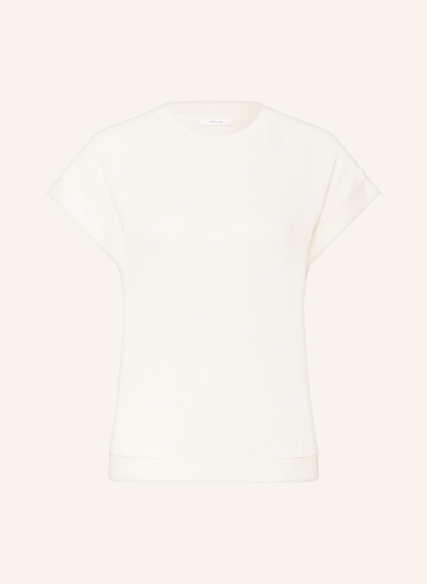 OPUS T-Shirt SIVRE: CREME