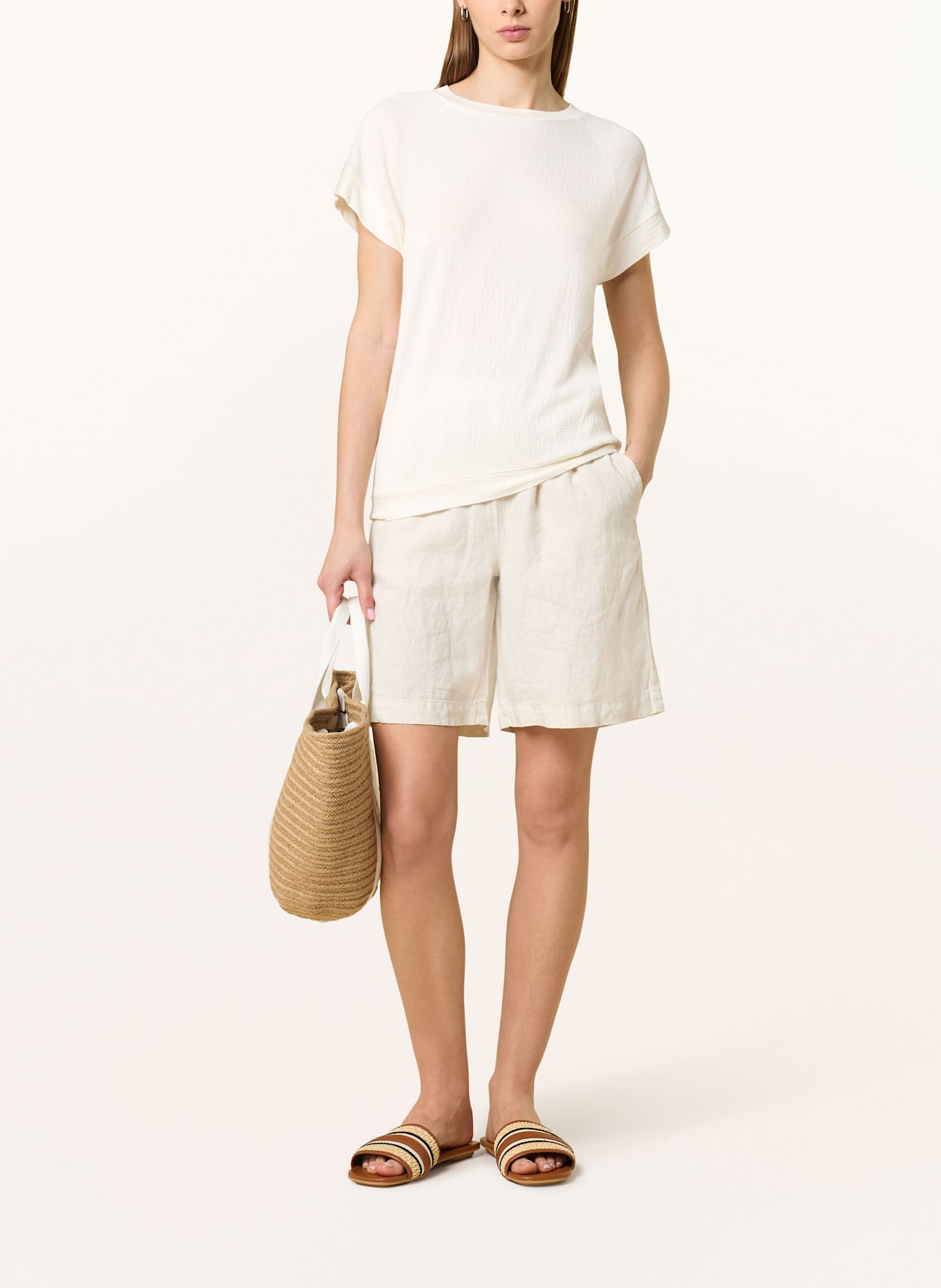 OPUS T-Shirt SIVRE: CREME