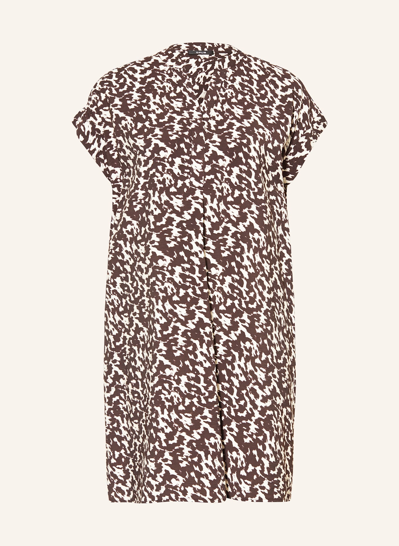 OPUS Kleid WULARA: BRAUN/ ECRU