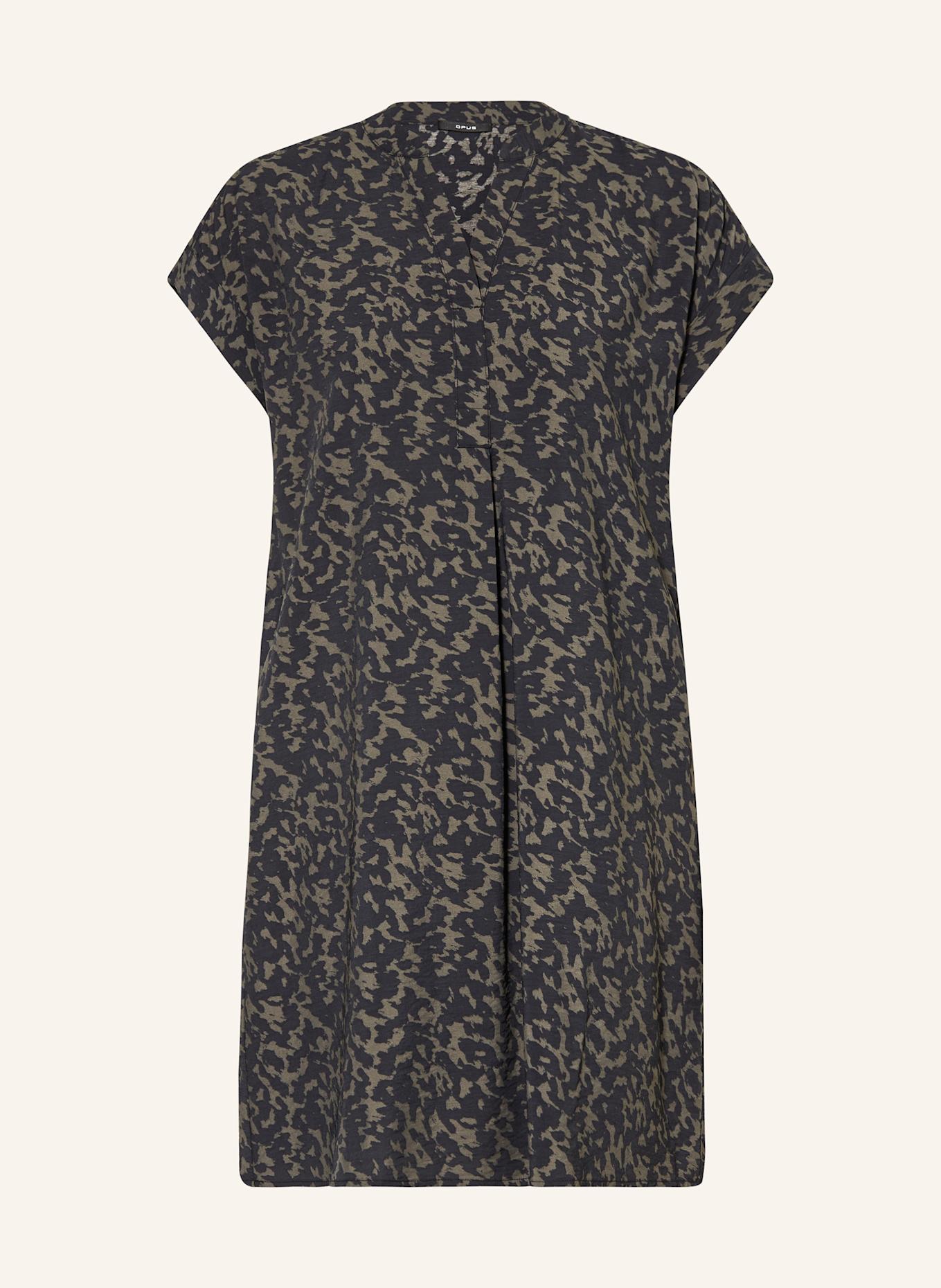 OPUS Kleid WULARA: DUNKELBLAU/ OLIV