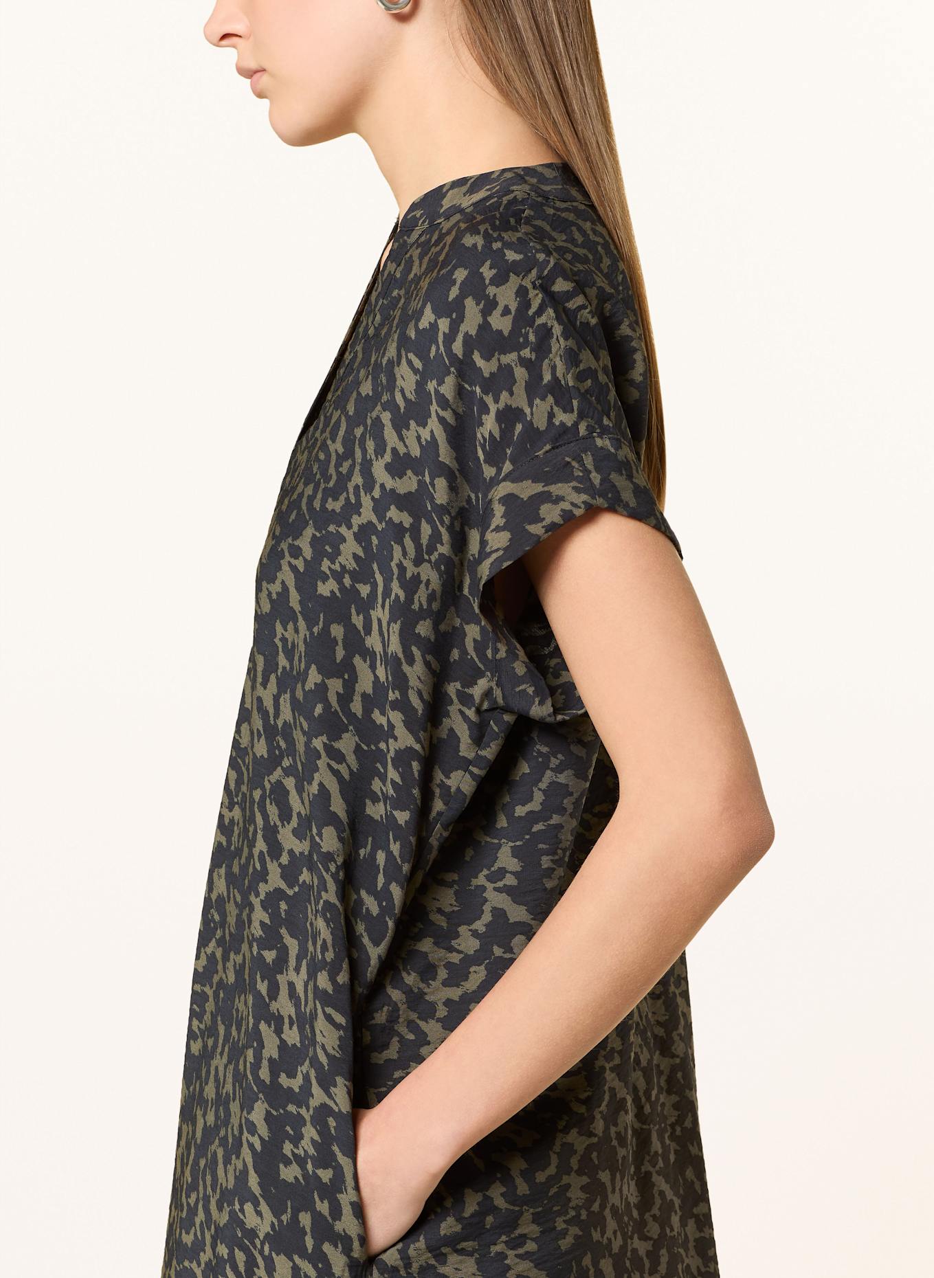 OPUS Kleid WULARA: DUNKELBLAU/ OLIV