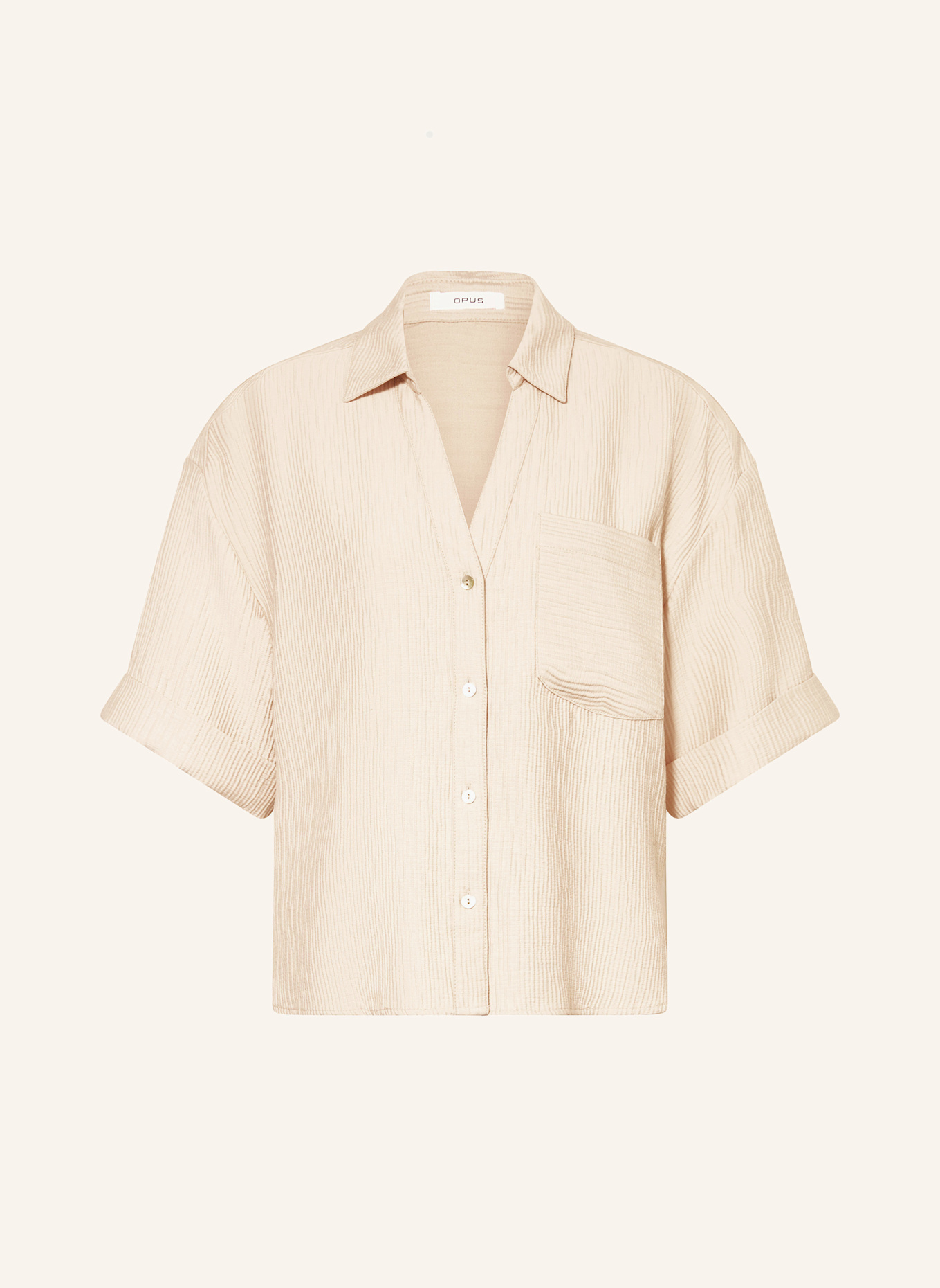 OPUS Bluse FIORA: CREME