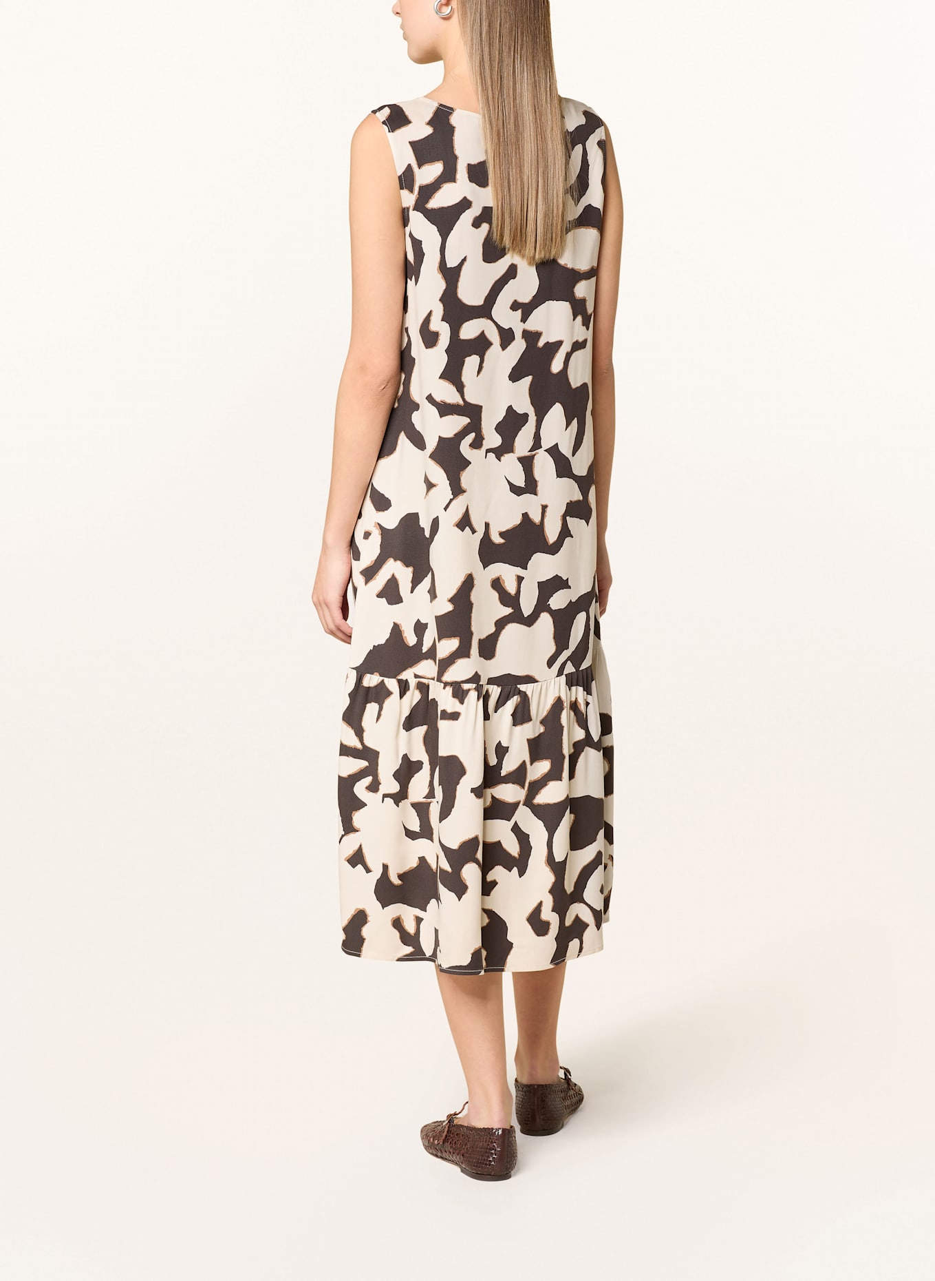 OPUS Kleid WICY: BRAUN/ ECRU
