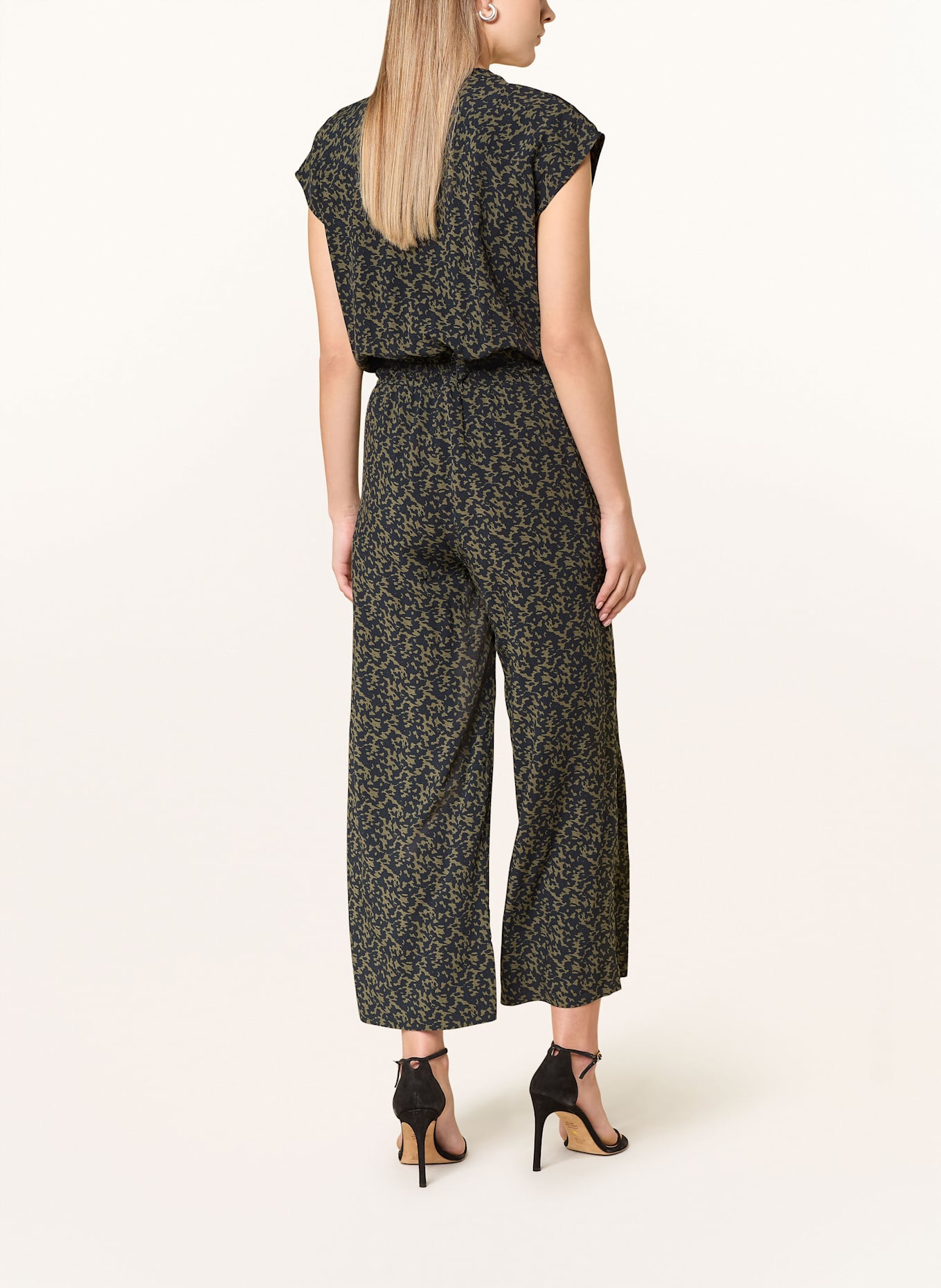 OPUS Jumpsuit MONELI: DUNKELBLAU/ OLIV