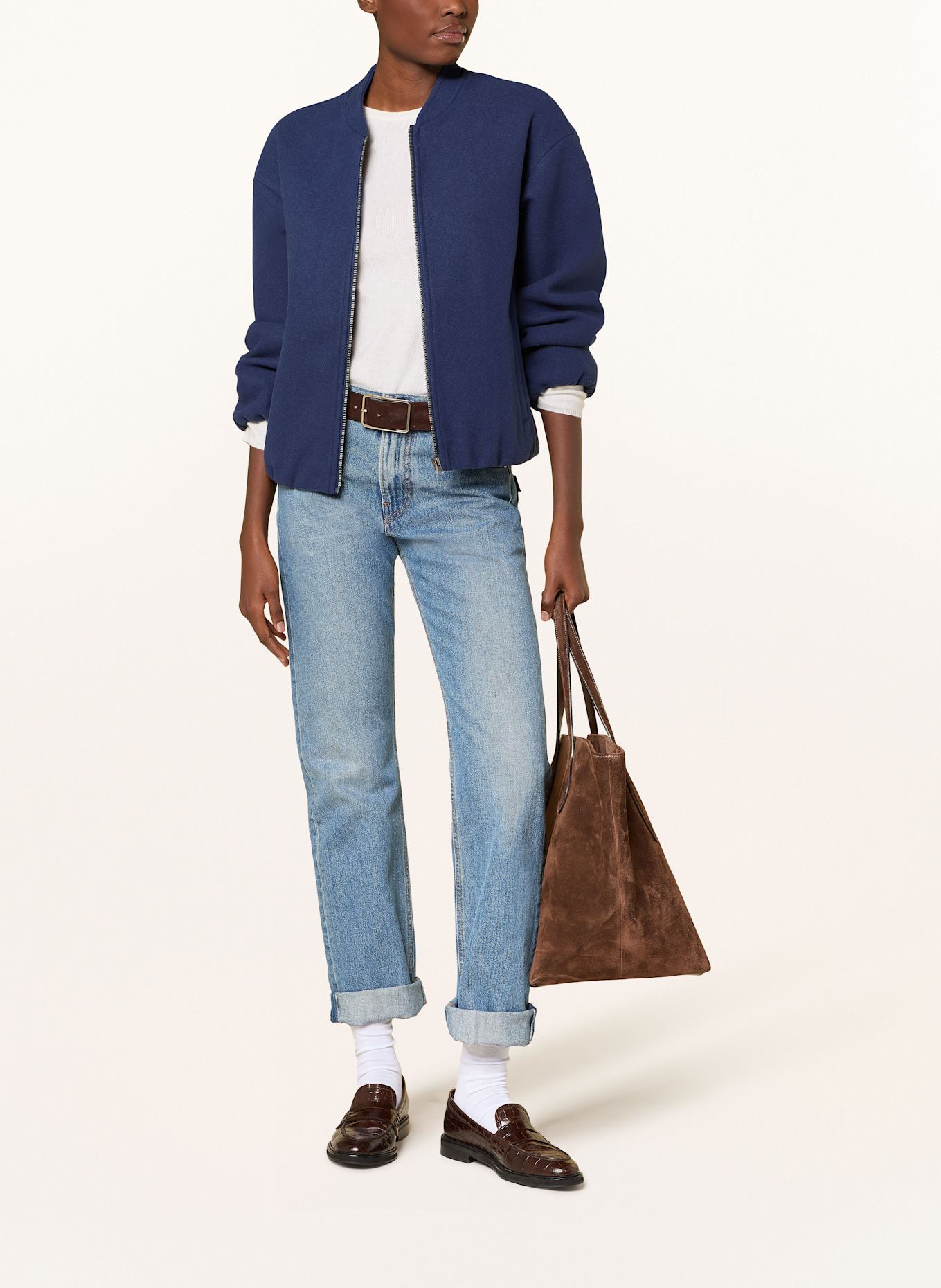 ICHI Blouson IHJANNET: DUNKELBLAU