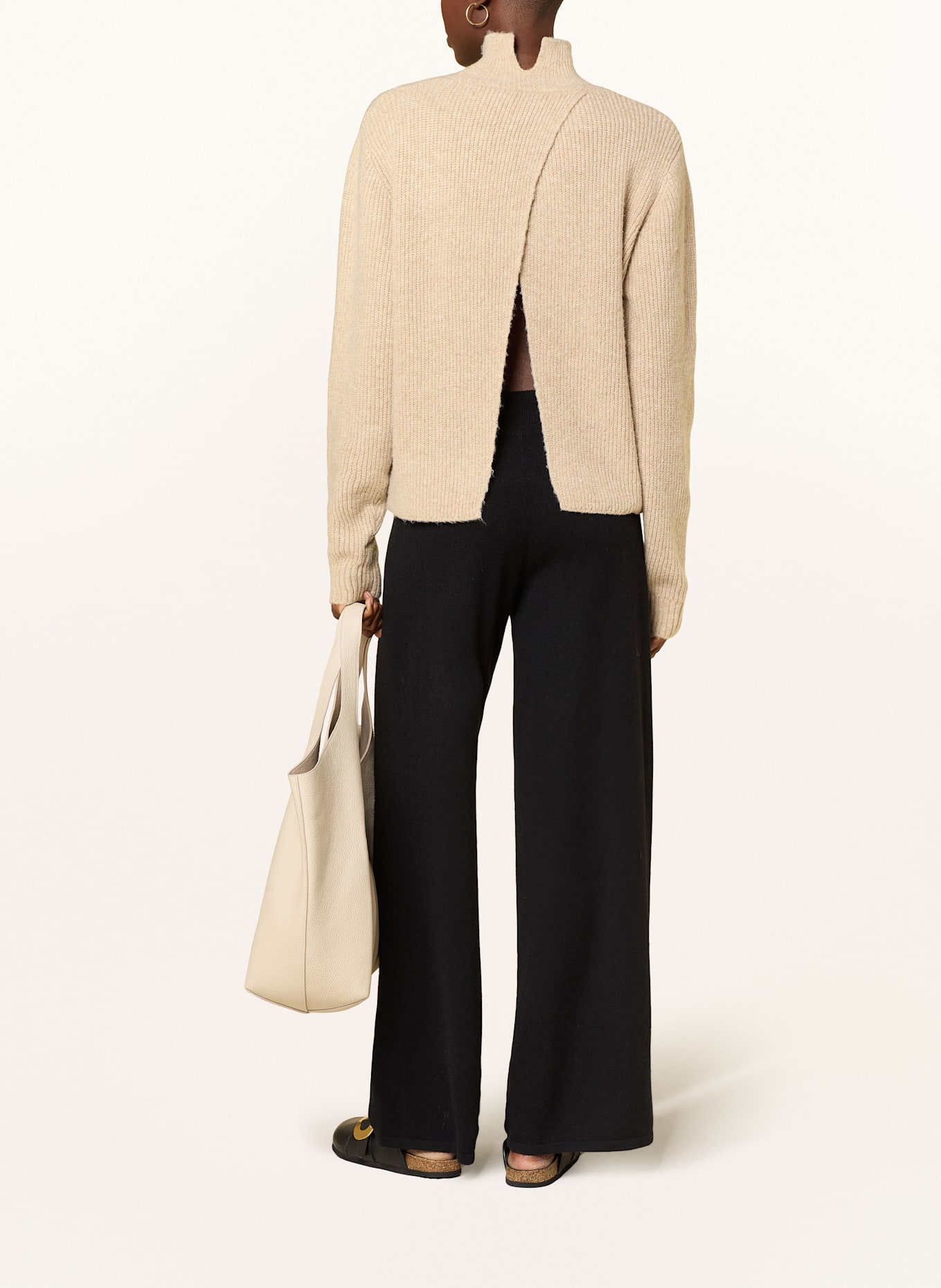 ICHI Pullover IHDUCIE: BEIGE