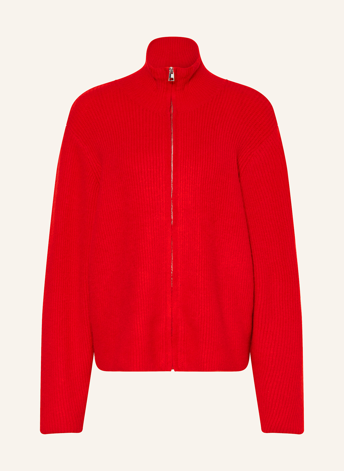 ICHI Fleecejacke IHDUCIE: ROT