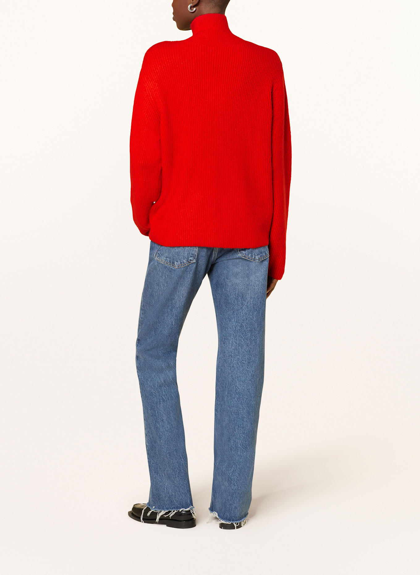 ICHI Fleecejacke IHDUCIE: ROT