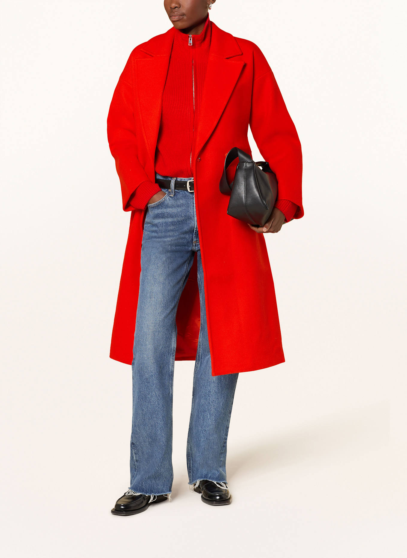 ICHI Fleecejacke IHDUCIE: ROT