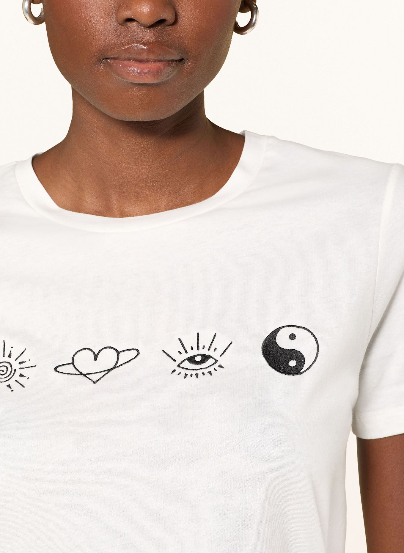 ICHI T-Shirt IHCAMINO: WEISS