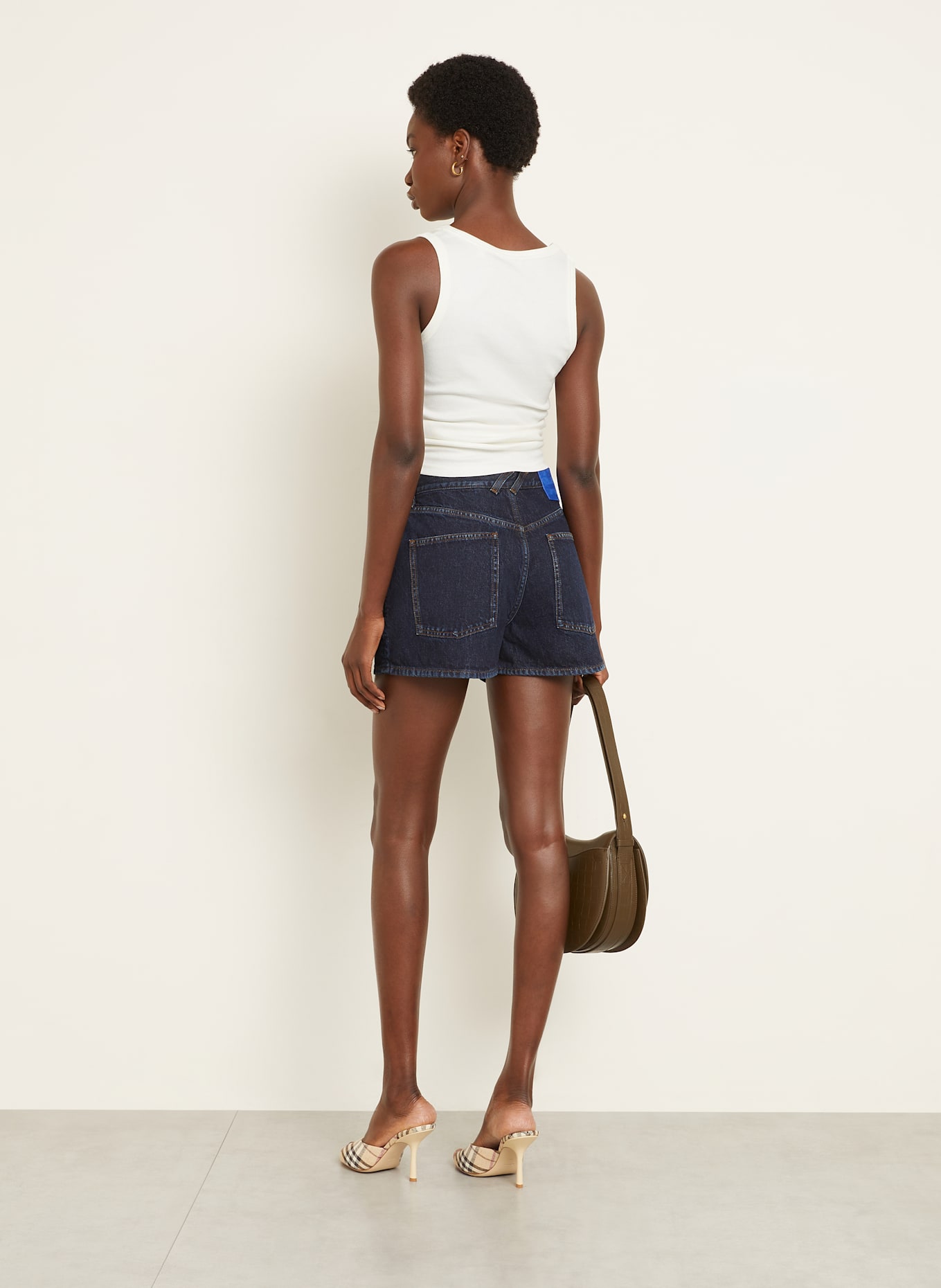 BURBERRY Top: ECRU