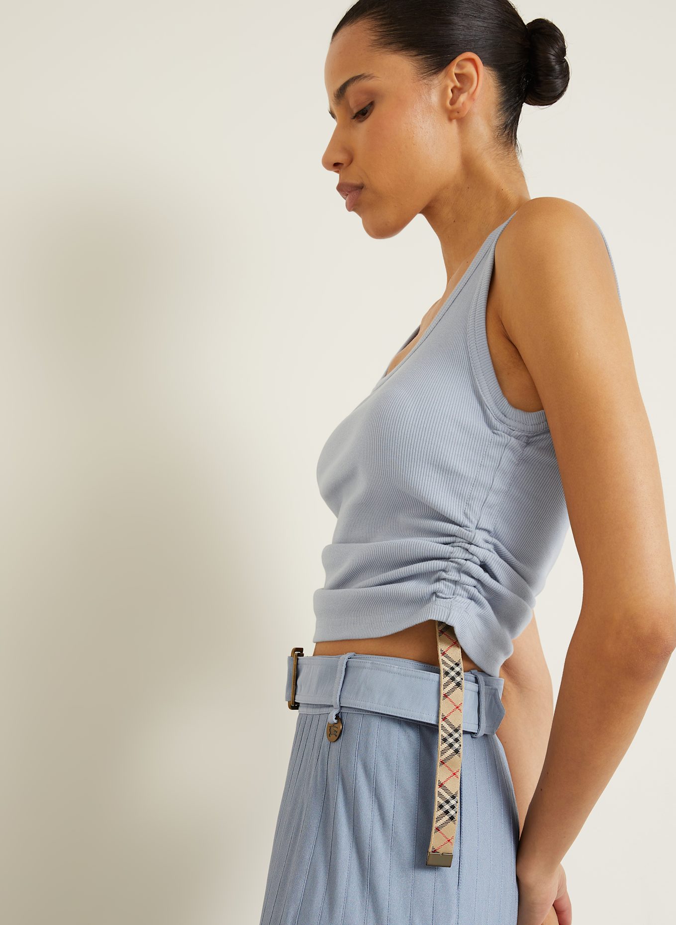 BURBERRY Top: BLAUGRAU