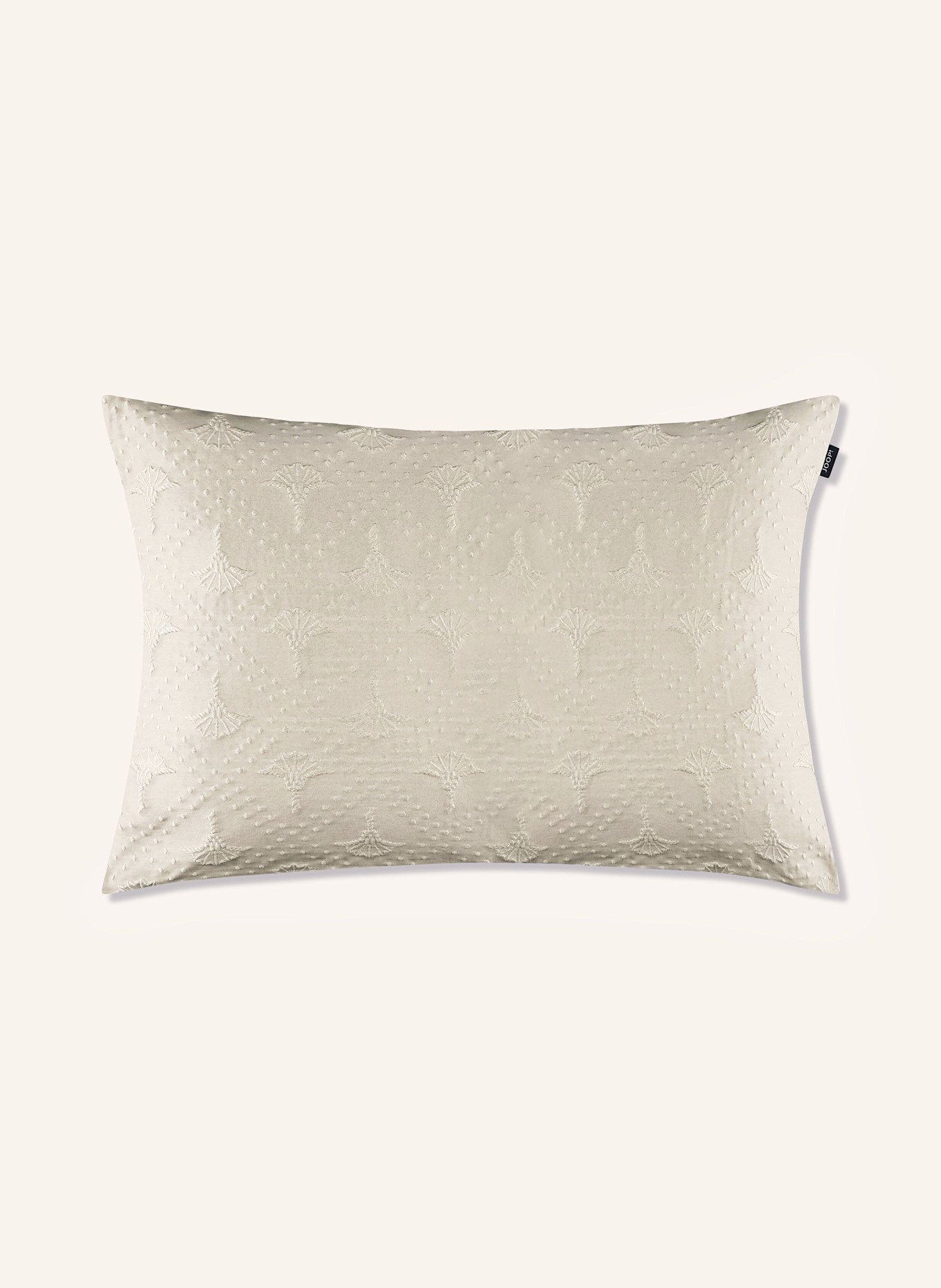 JOOP! Dekokissenhülle J!CORNFLOWER: CREME / WEISS