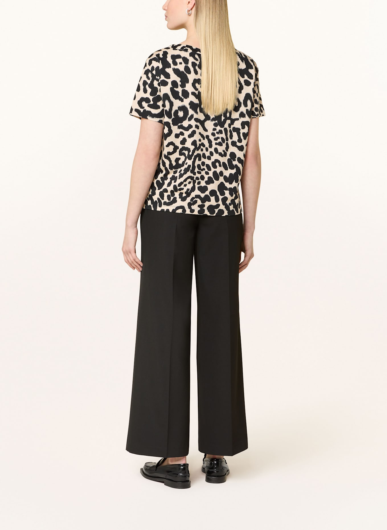 monari T-Shirt: SCHWARZ/ BEIGE