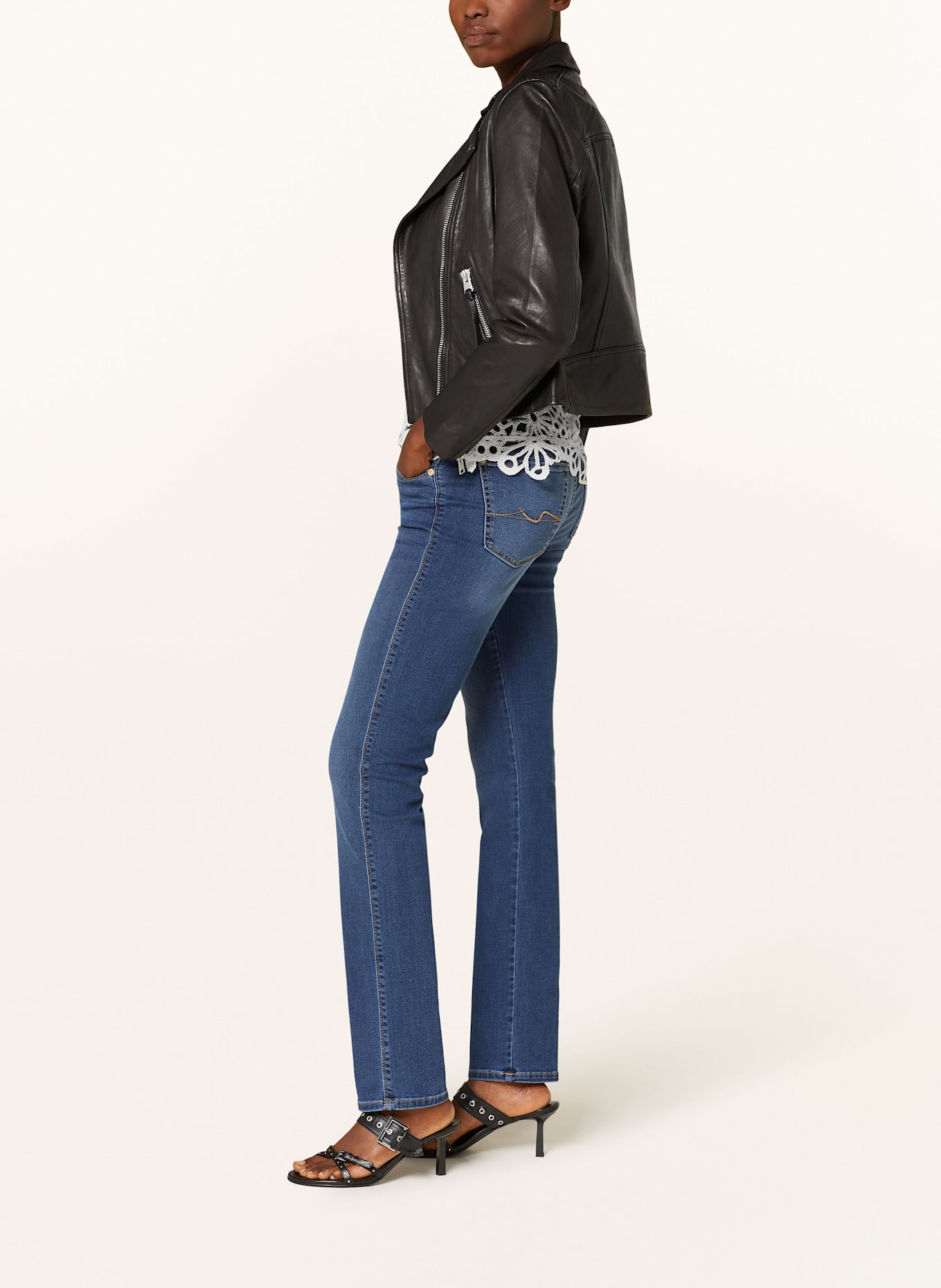 7 for all mankind womens lanston sport grey leggings STRAIGHT: DUC Duchess
