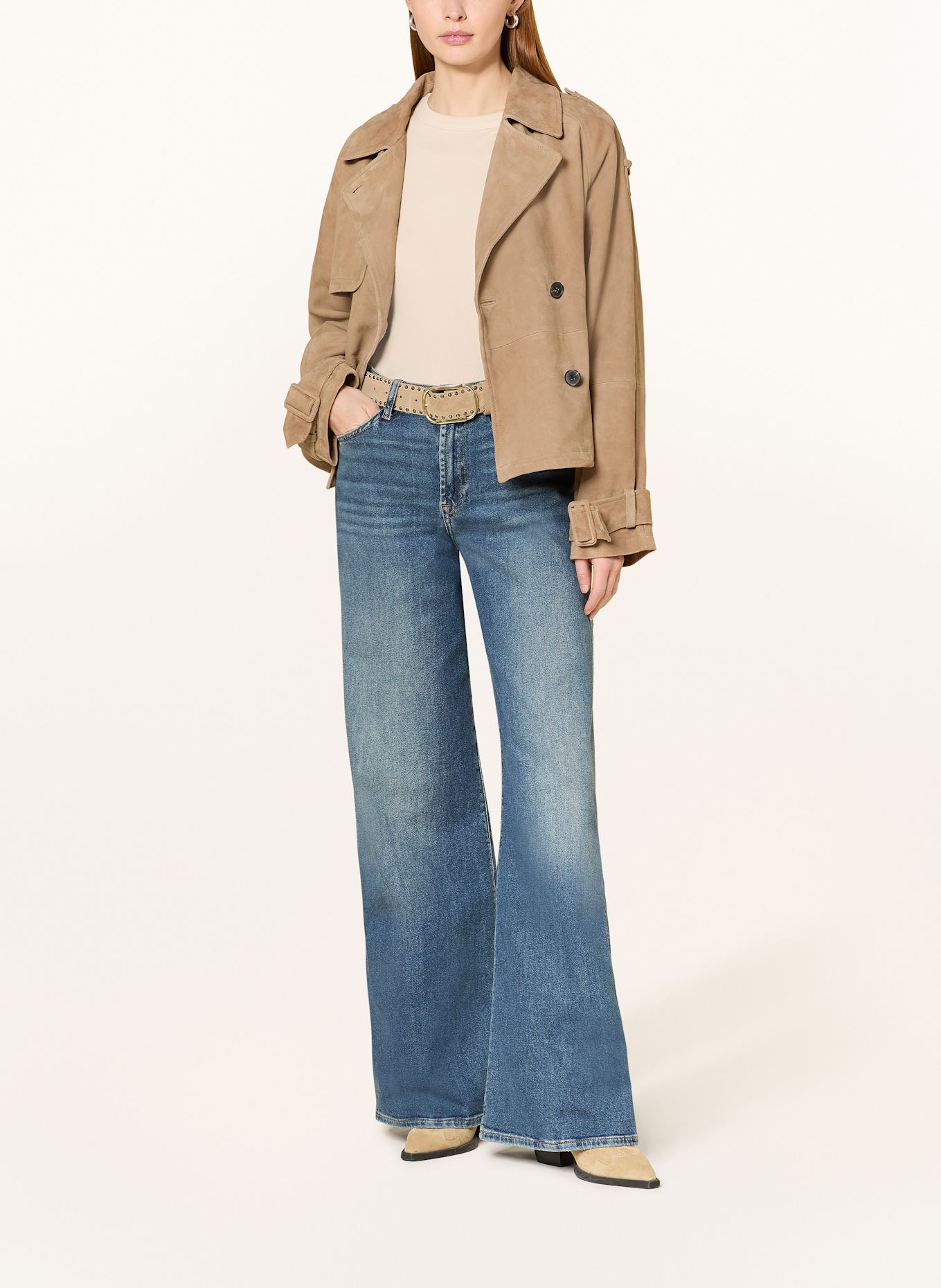 7 for all mankind Flared Jeans LOTTA: SEA Luxe Vintage Sea Level