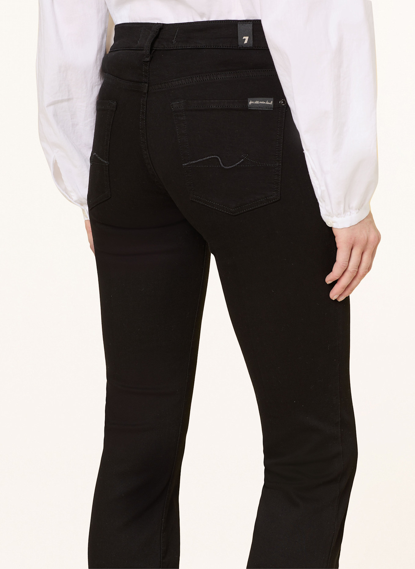 7 Bootcut džíny TROPEA Bootcut džíny BOOTCUT: ČERNÁ