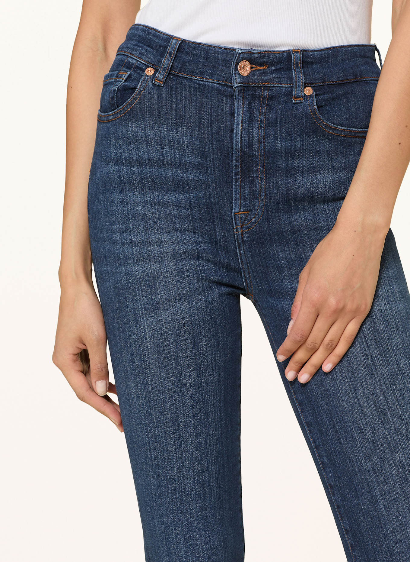 7 for all mankind Skinny Jeans AUBREY: THG Starlight
