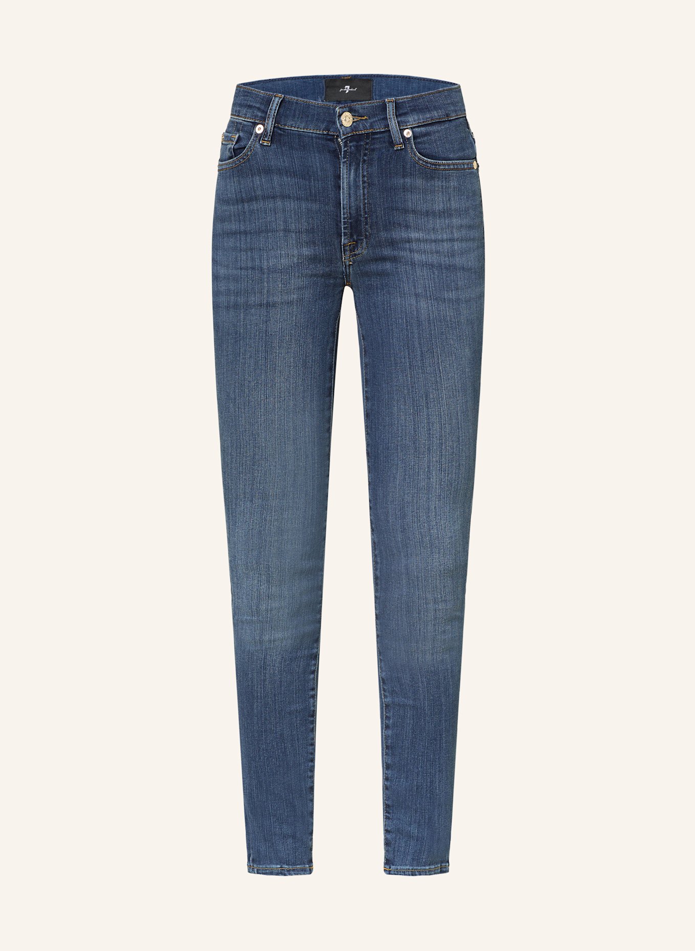 7 for all mankind Jeansy skinny HW SKINNY: YSV Lovestory