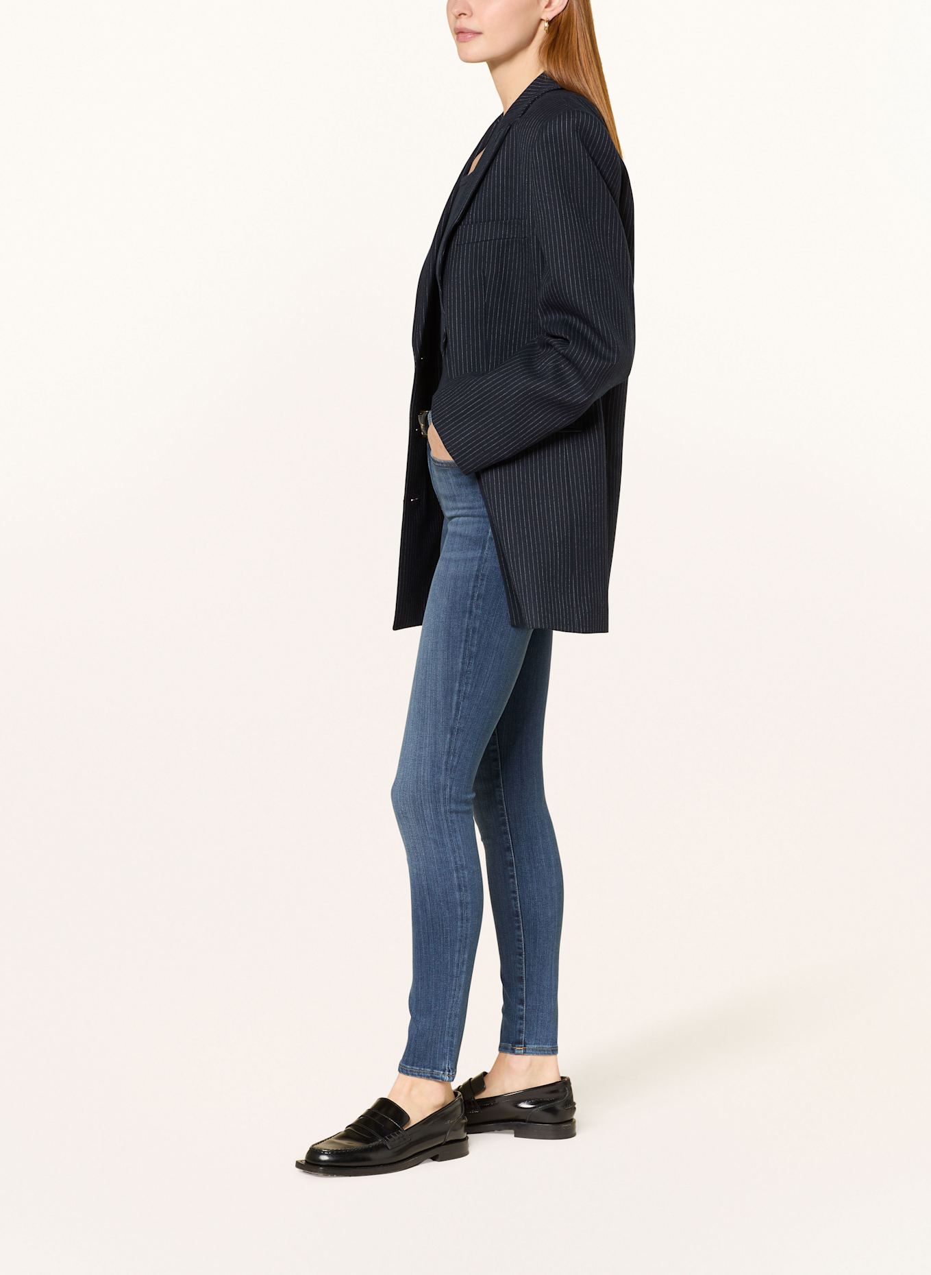 7 for all mankind Jeansy skinny HW SKINNY: YSV Lovestory