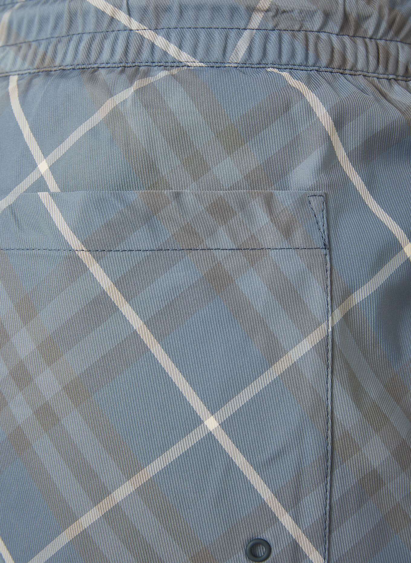 BURBERRY Koupací šortky: Burberry classic-cut Vintage check silk tie